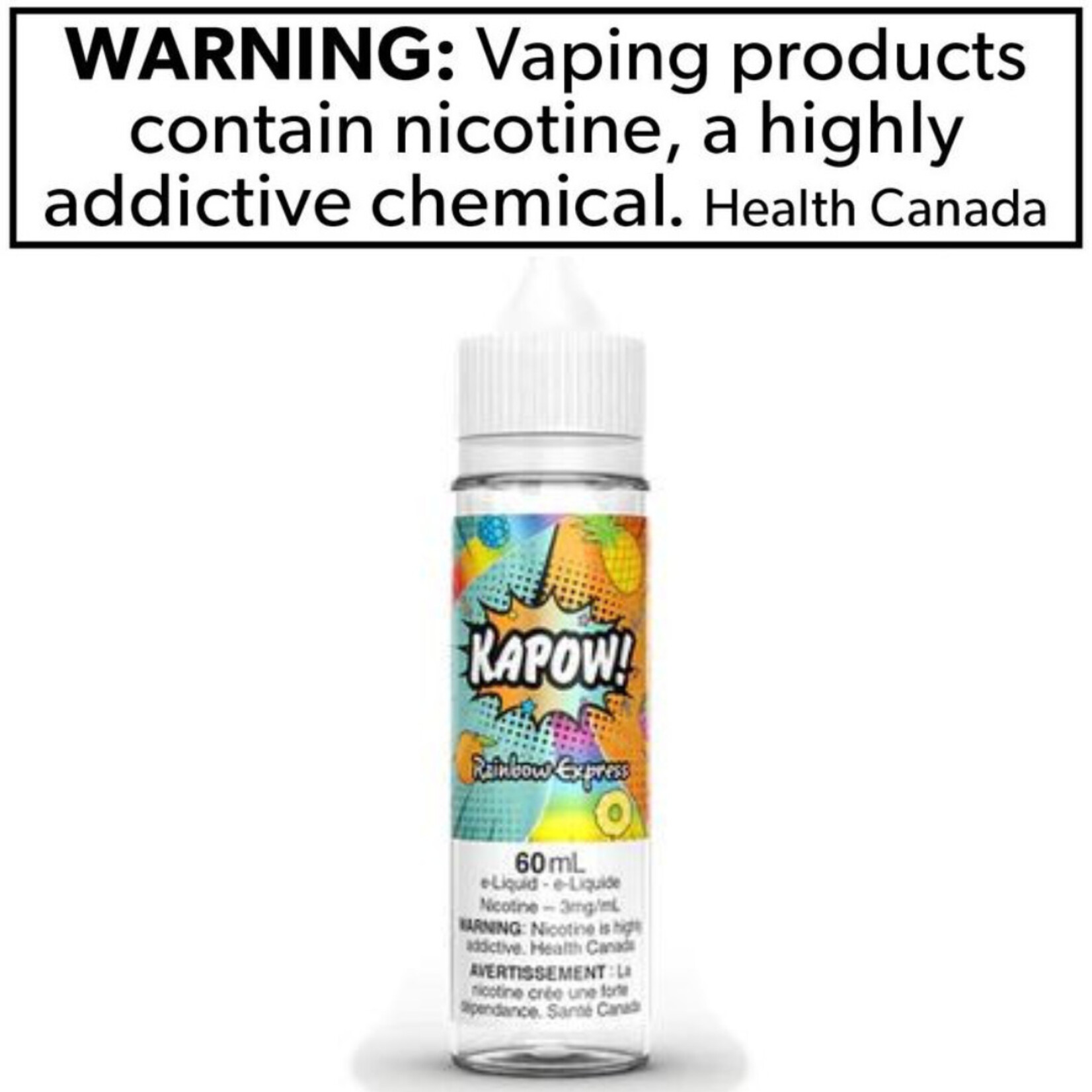 Kapow Kapow 60mL Freebase