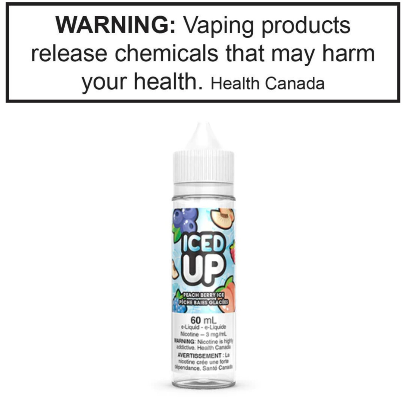 Iced Up Iced Up 60mL Freebase