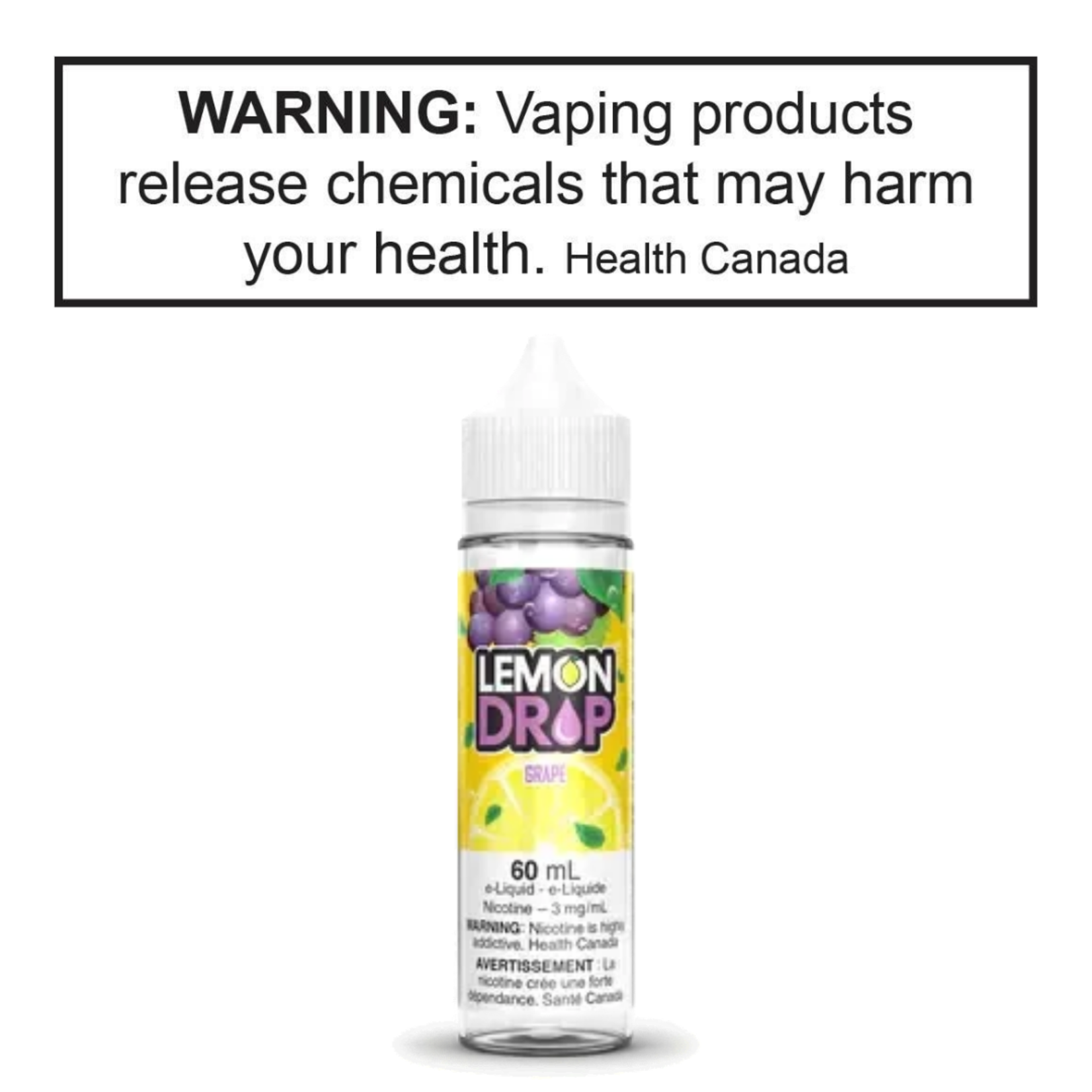 Lemon Drop Lemon Drop 60mL Freebase