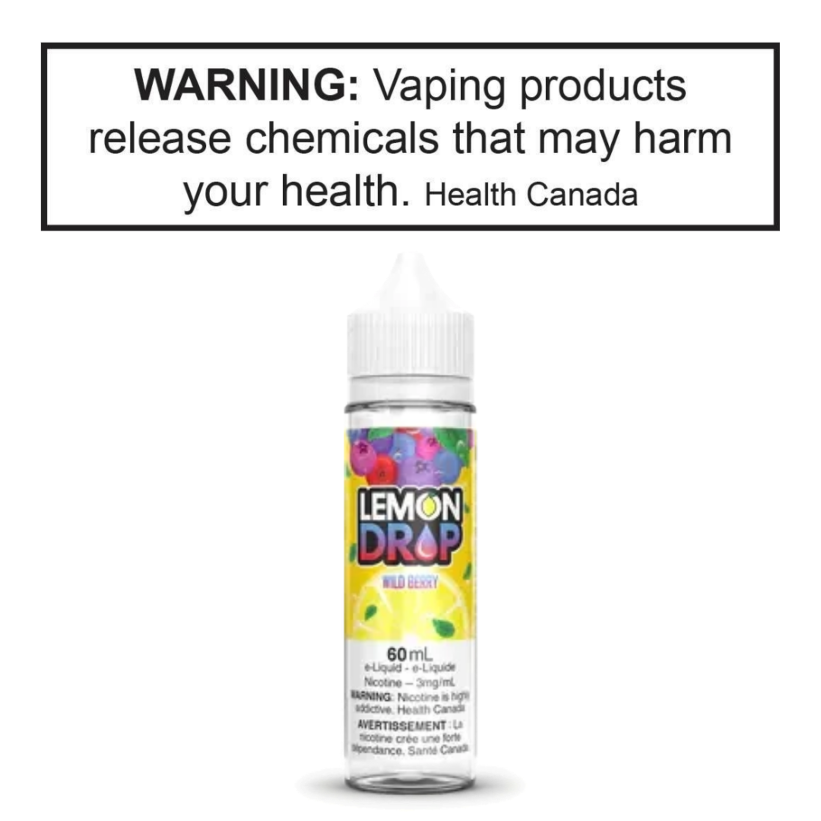 Lemon Drop Lemon Drop 60mL Freebase