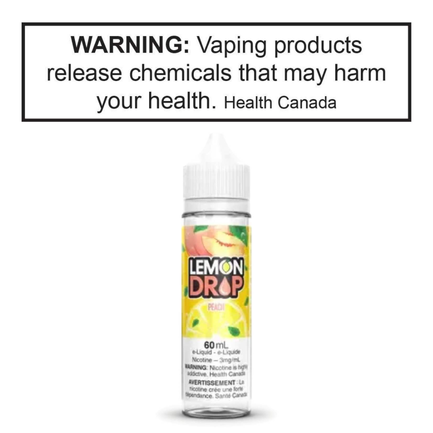 Lemon Drop Lemon Drop 60mL Freebase