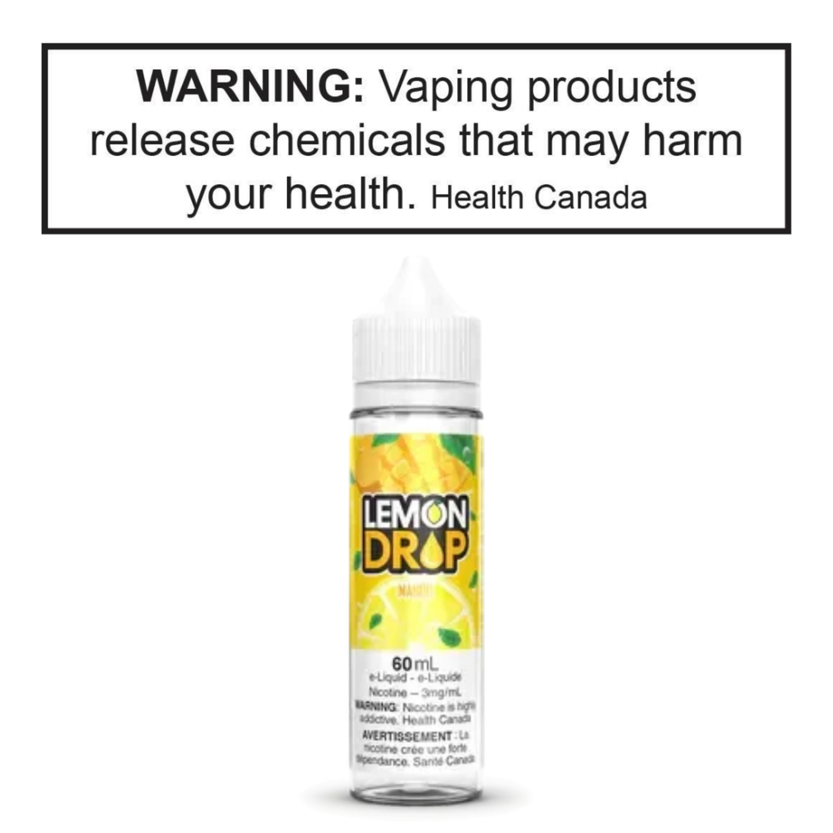 Lemon Drop Lemon Drop 60mL Freebase
