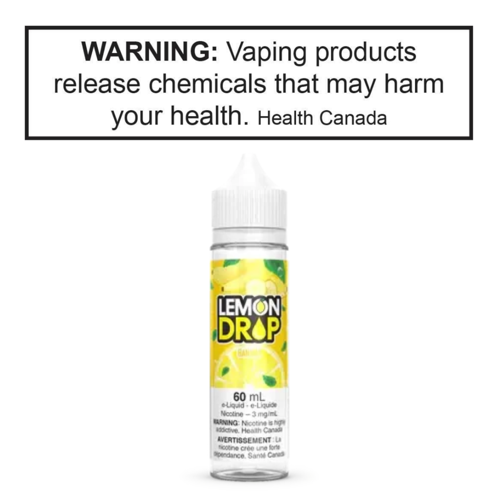 Lemon Drop Lemon Drop 60mL Freebase