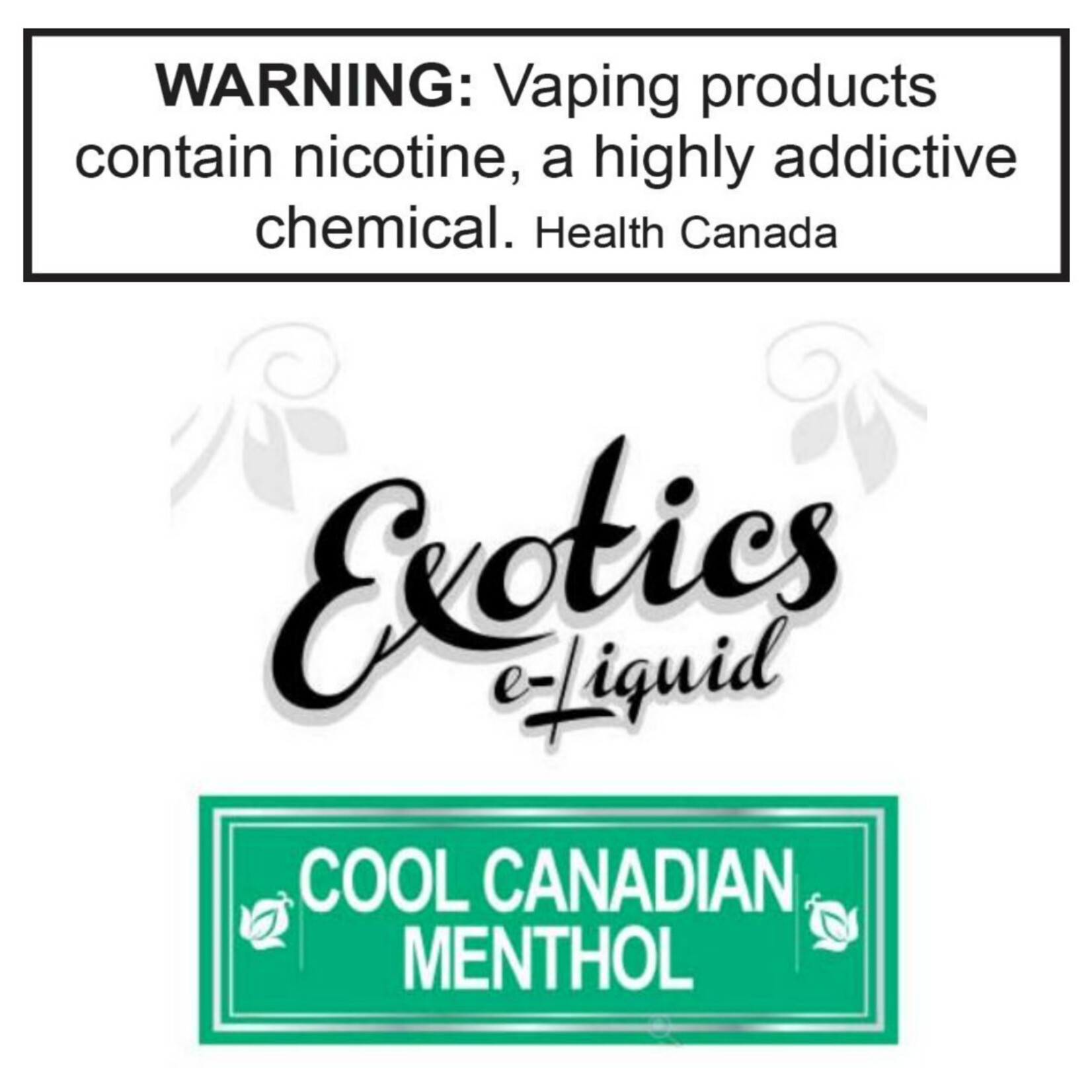 Exotics Exotics 30ml FREEBASE