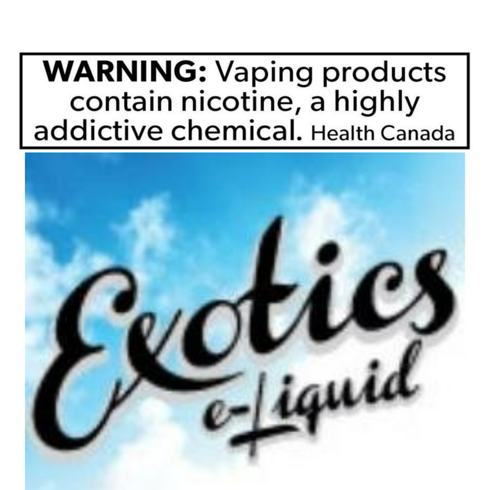 Exotics Exotics 30ml FREEBASE