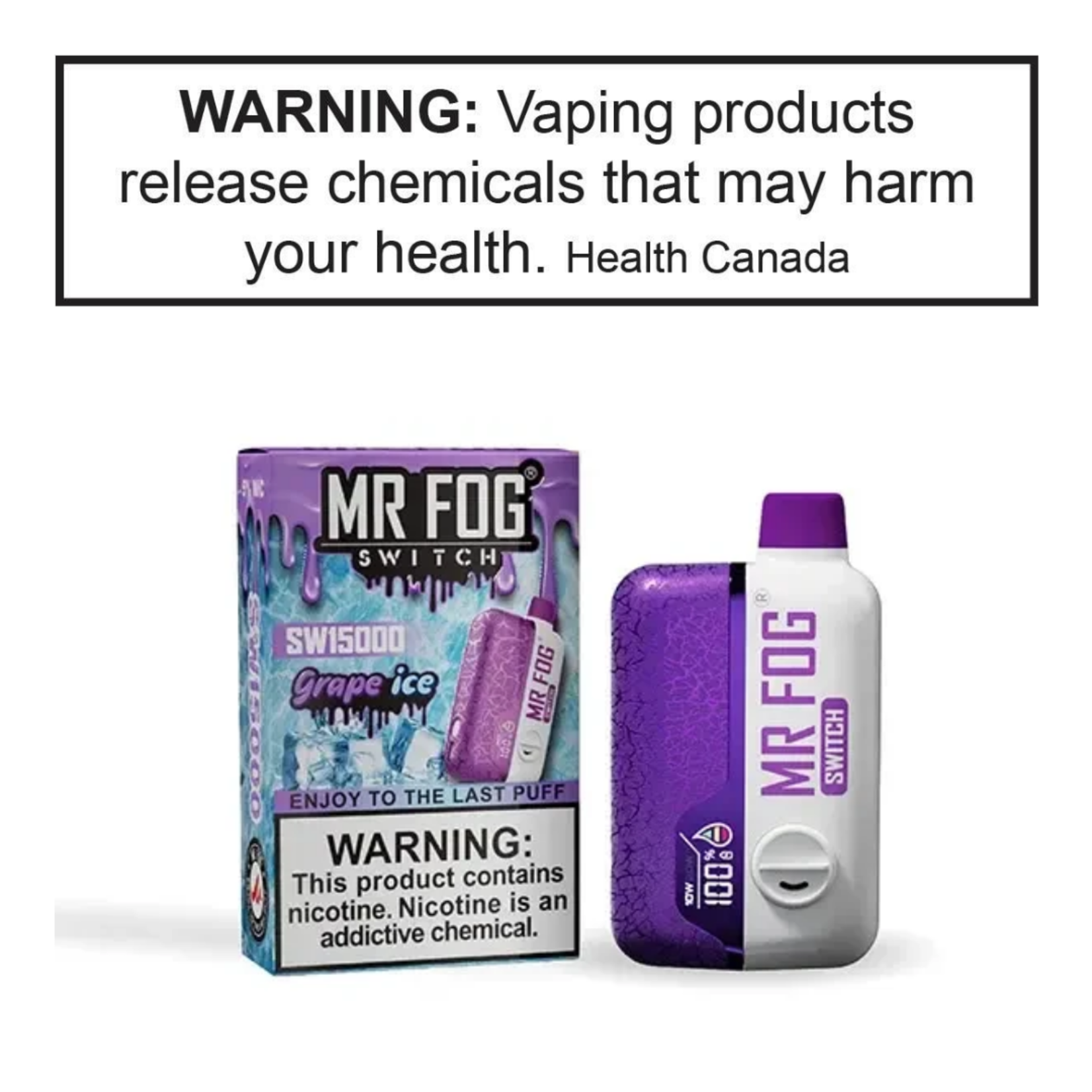 Mr.Fog Mr. Fog Switch 15K 0mg