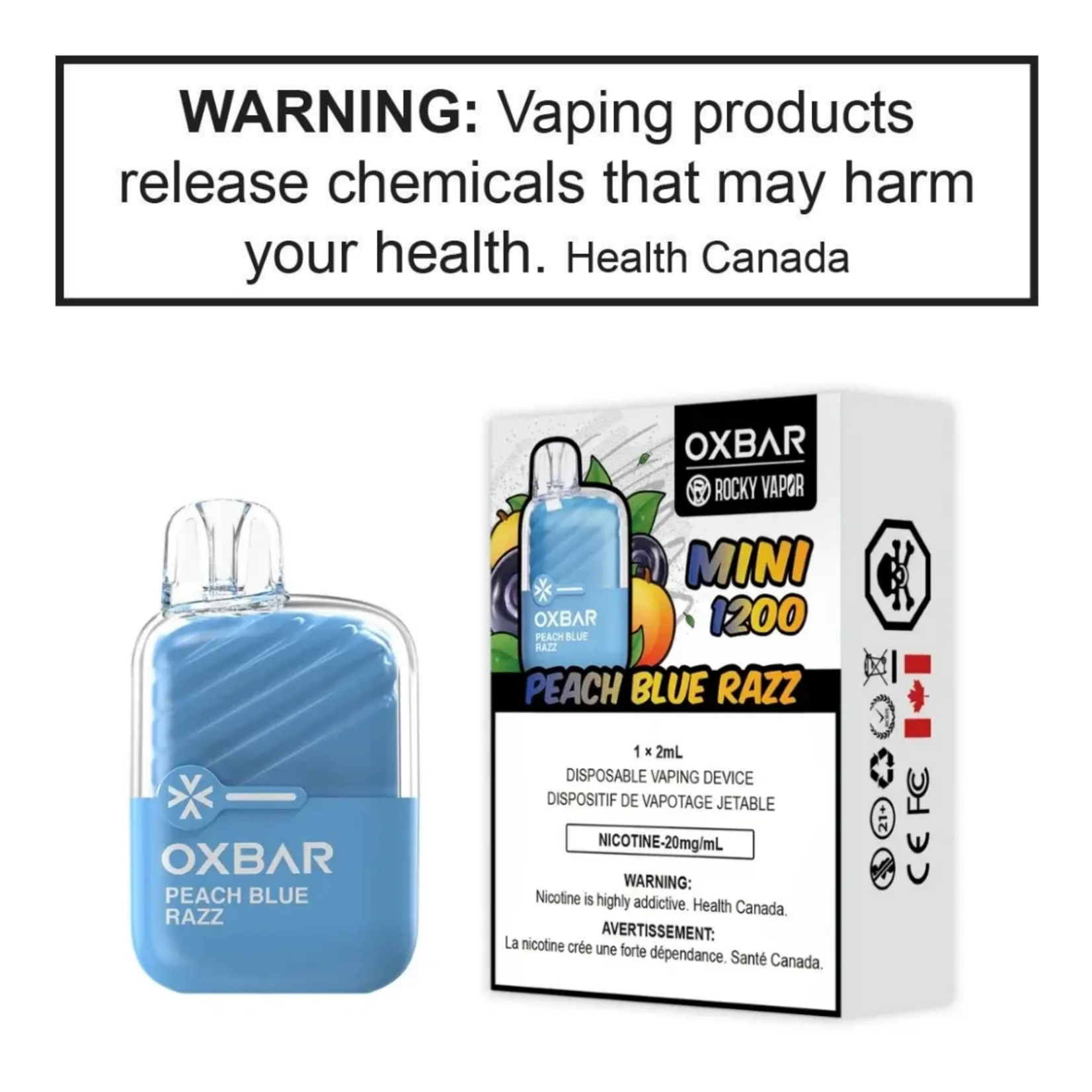 Oxbar Oxbar Mini 1200 20mg