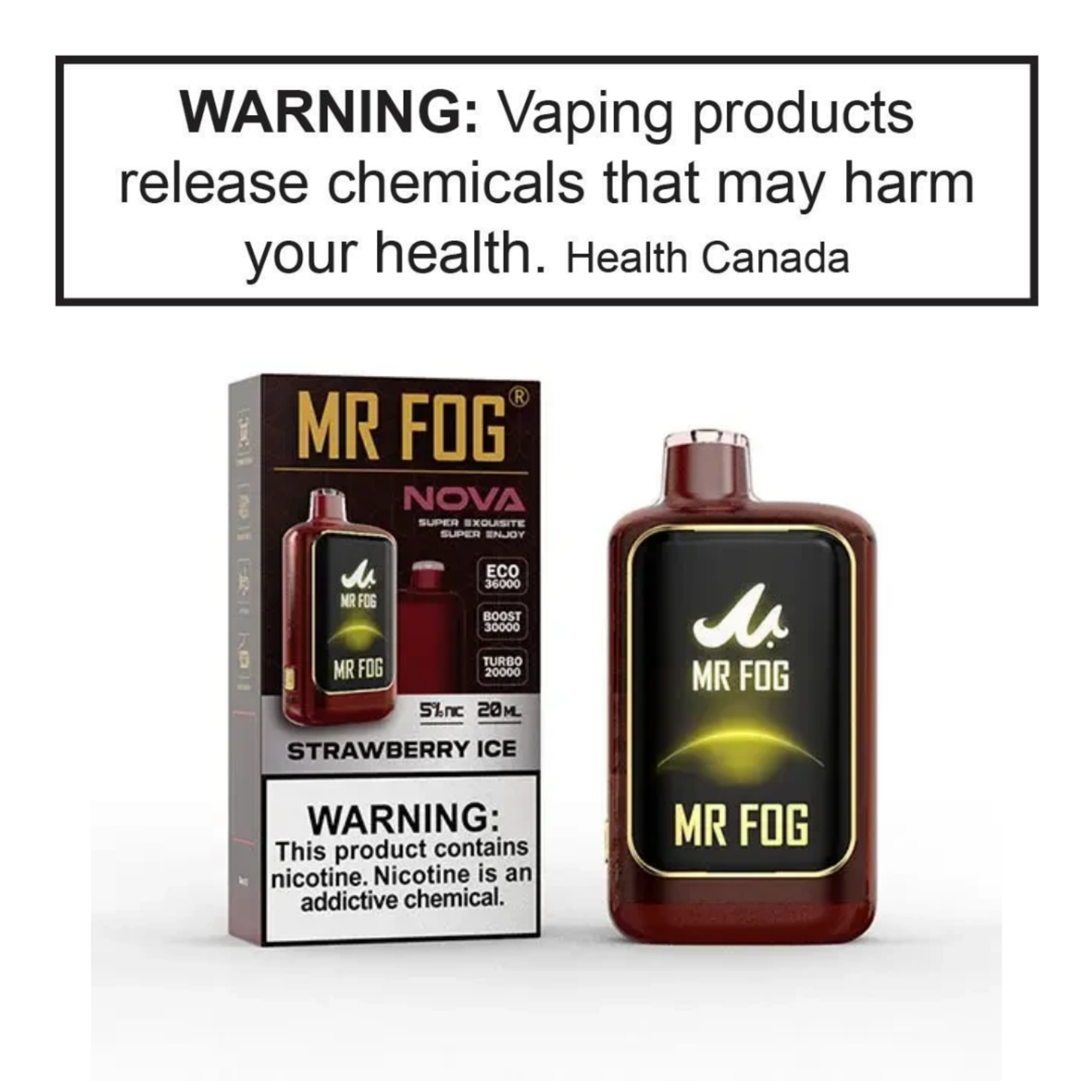 Mr.Fog Mr.Fog Nova 36K 20mg