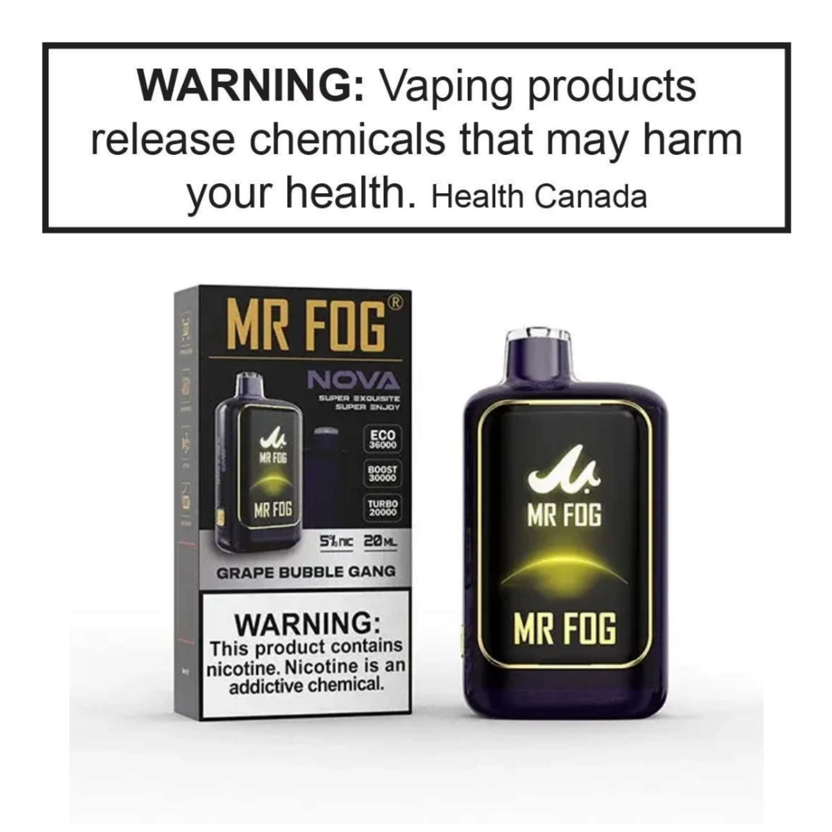 Mr.Fog Mr.Fog Nova 36K 20mg
