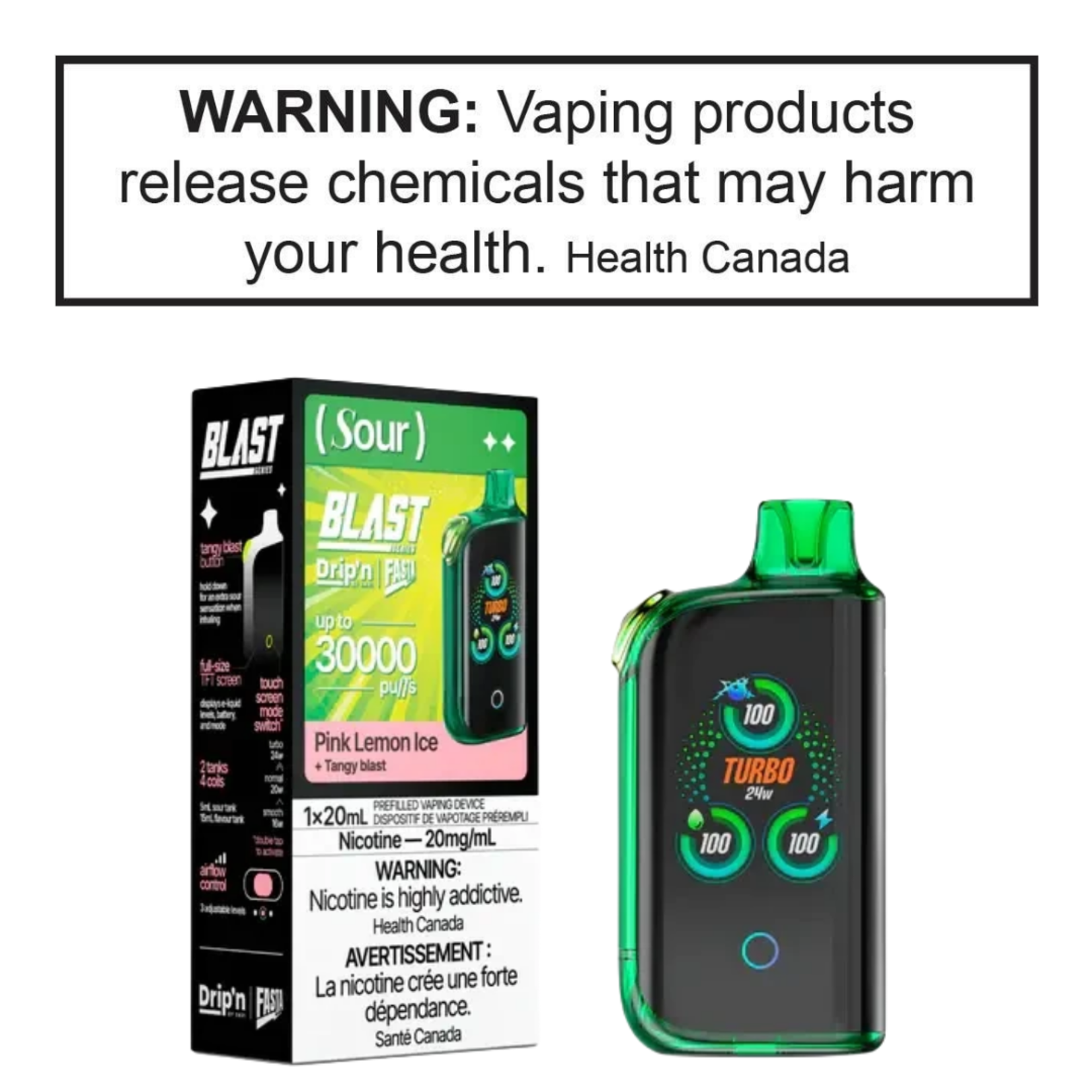 Envi Envi Drip'n Fasta Blast 30K Sour Series 20mg