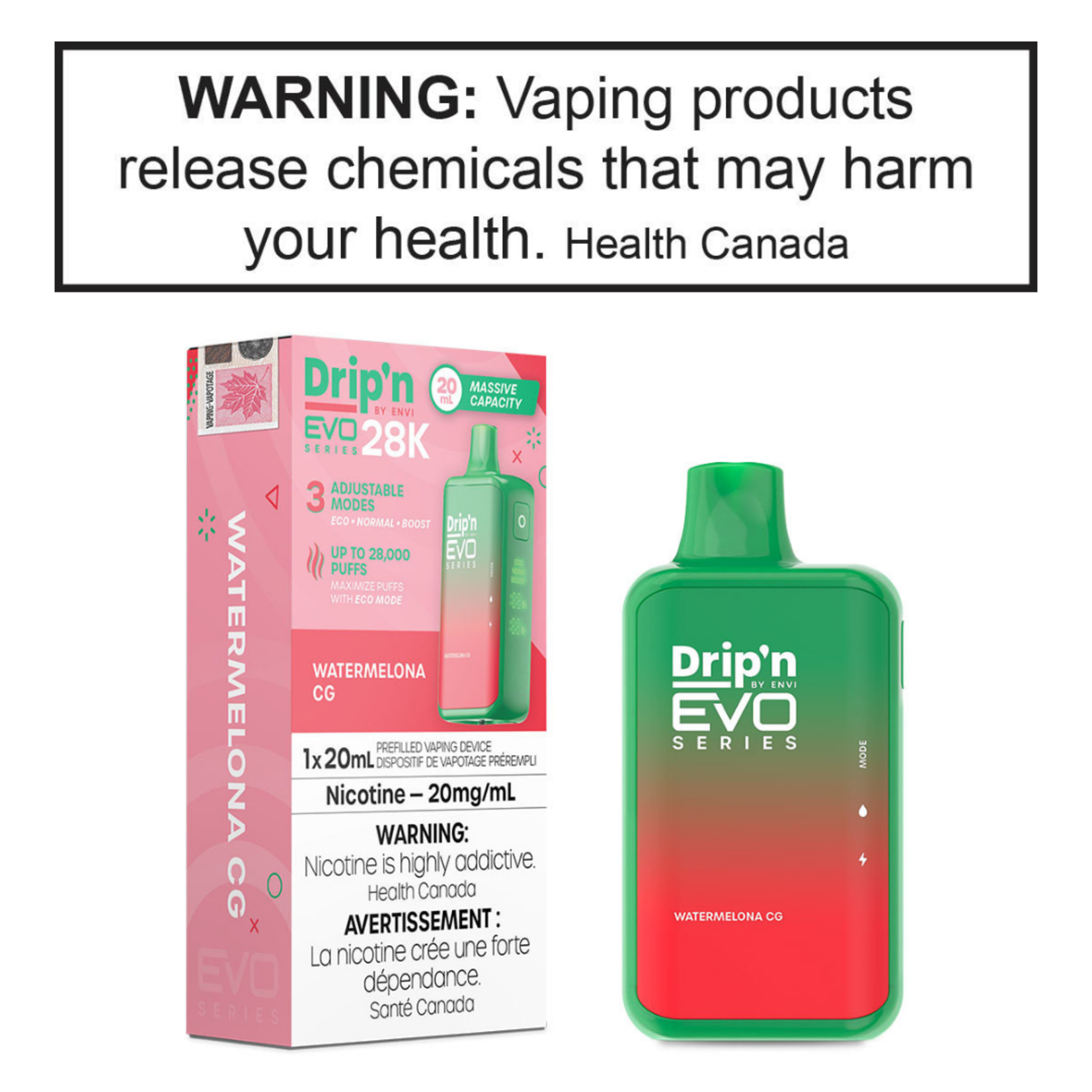 Envi Envi Drip'n Evo 28K 20mg