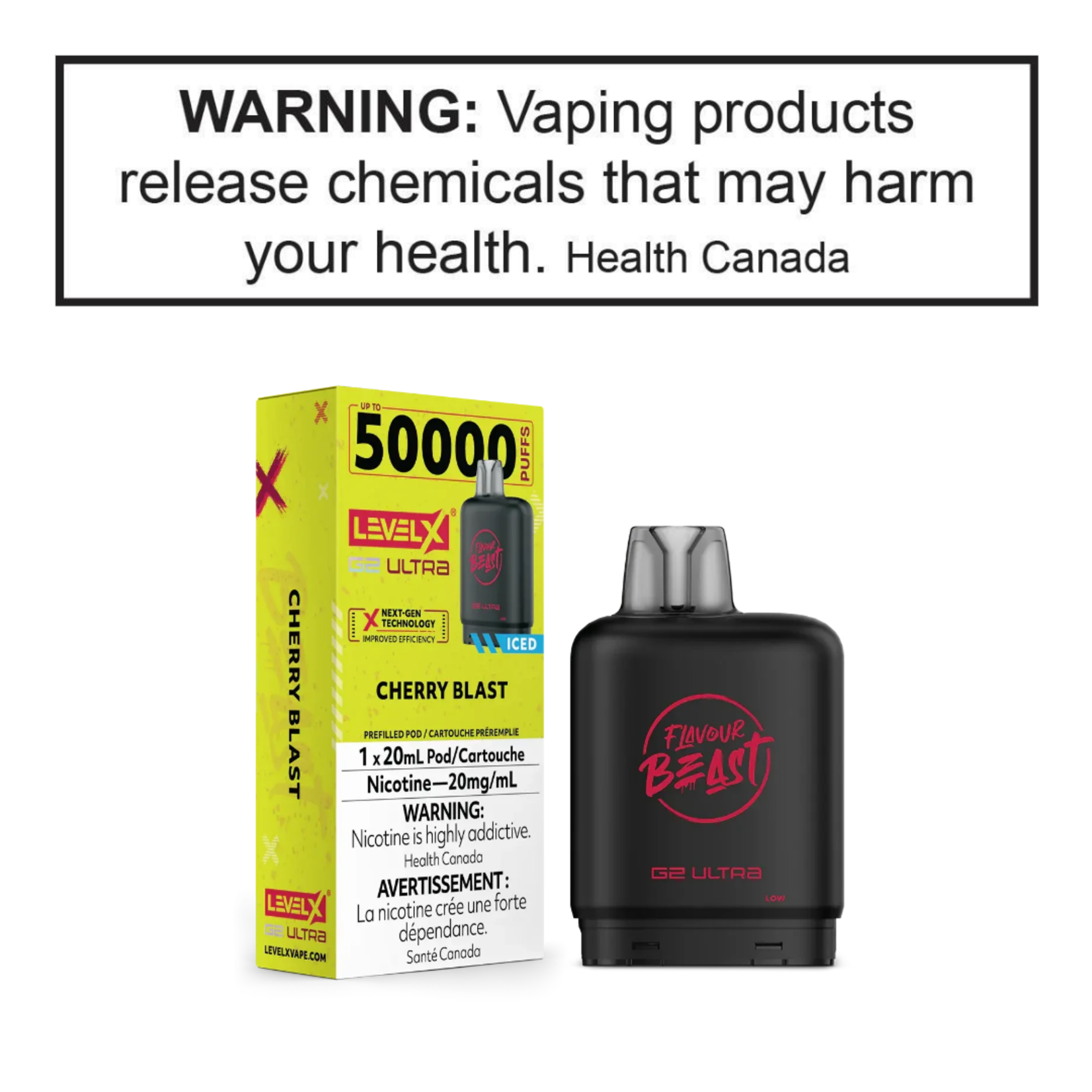 Flavour Beast Flavour Beast Level X G2 Ultra Pods 20mg