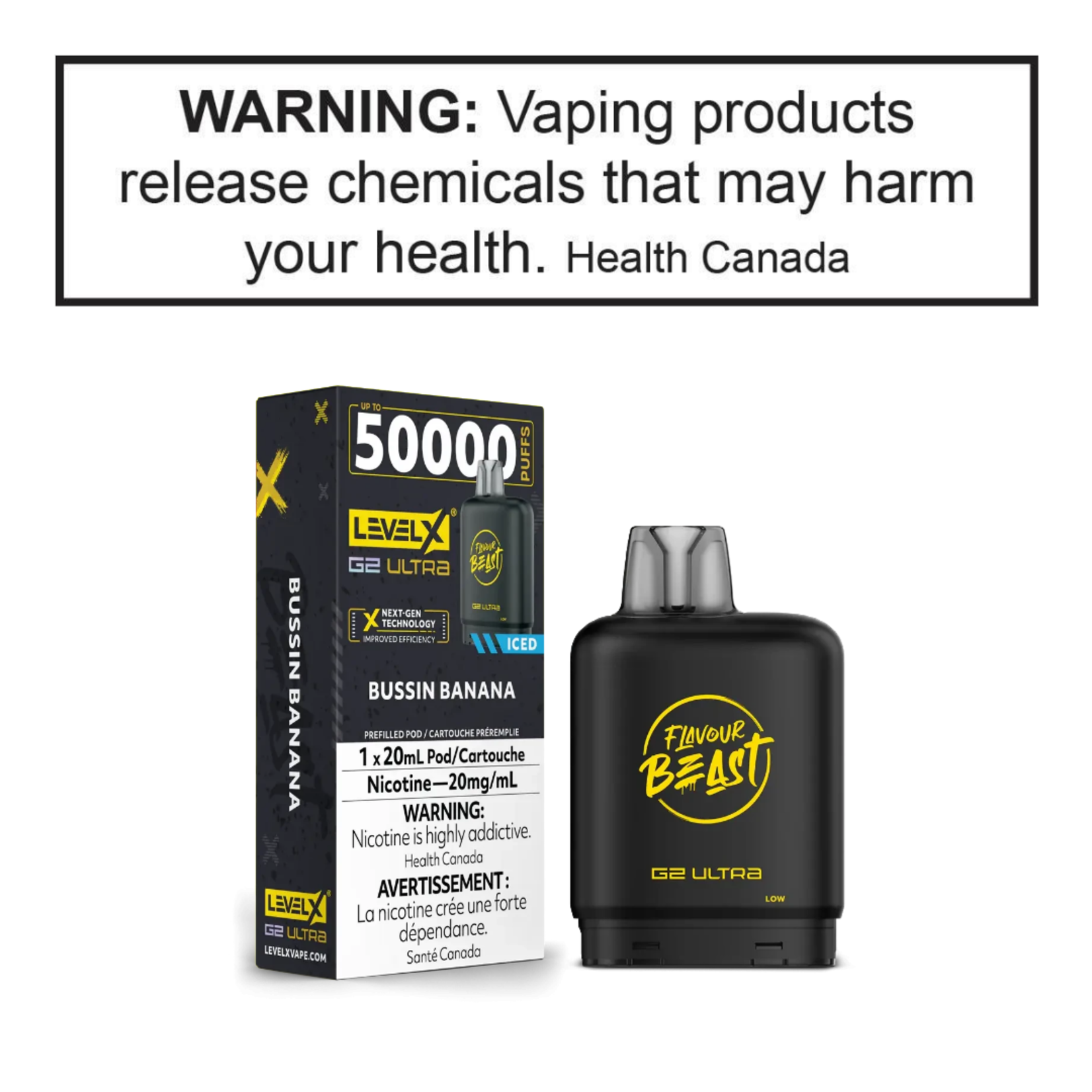 Flavour Beast Flavour Beast Level X G2 Ultra Pods 20mg