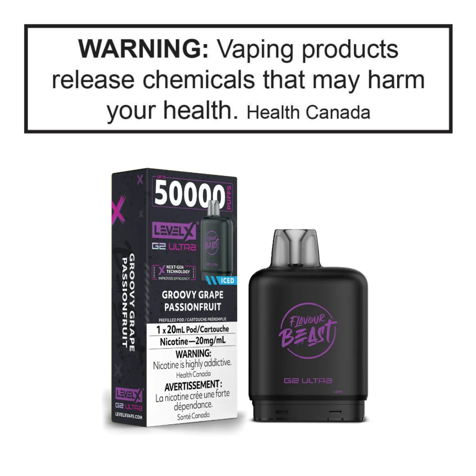 Flavour Beast Flavour Beast Level X G2 Ultra Pods 20mg