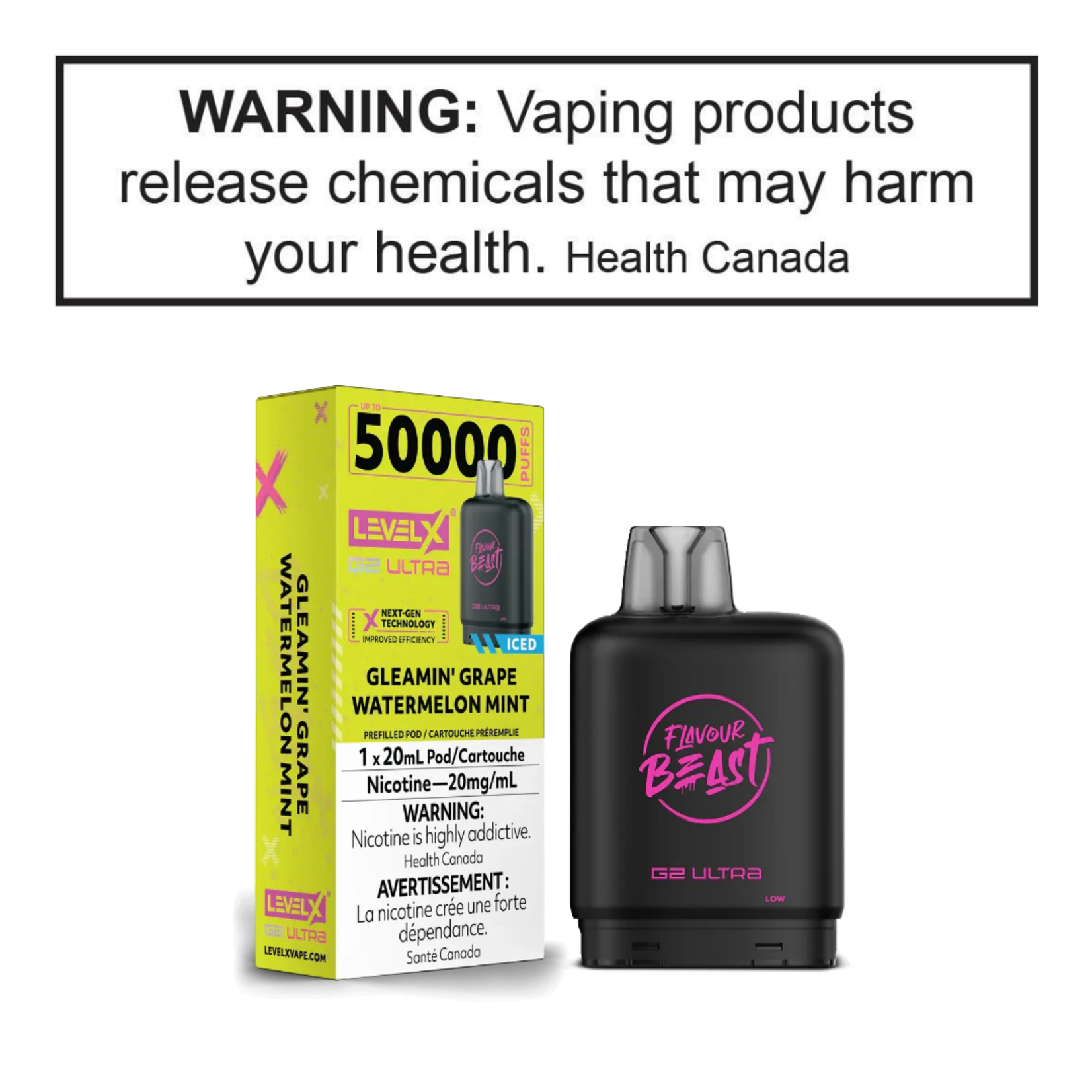 Flavour Beast Flavour Beast Level X G2 Ultra Pods 20mg