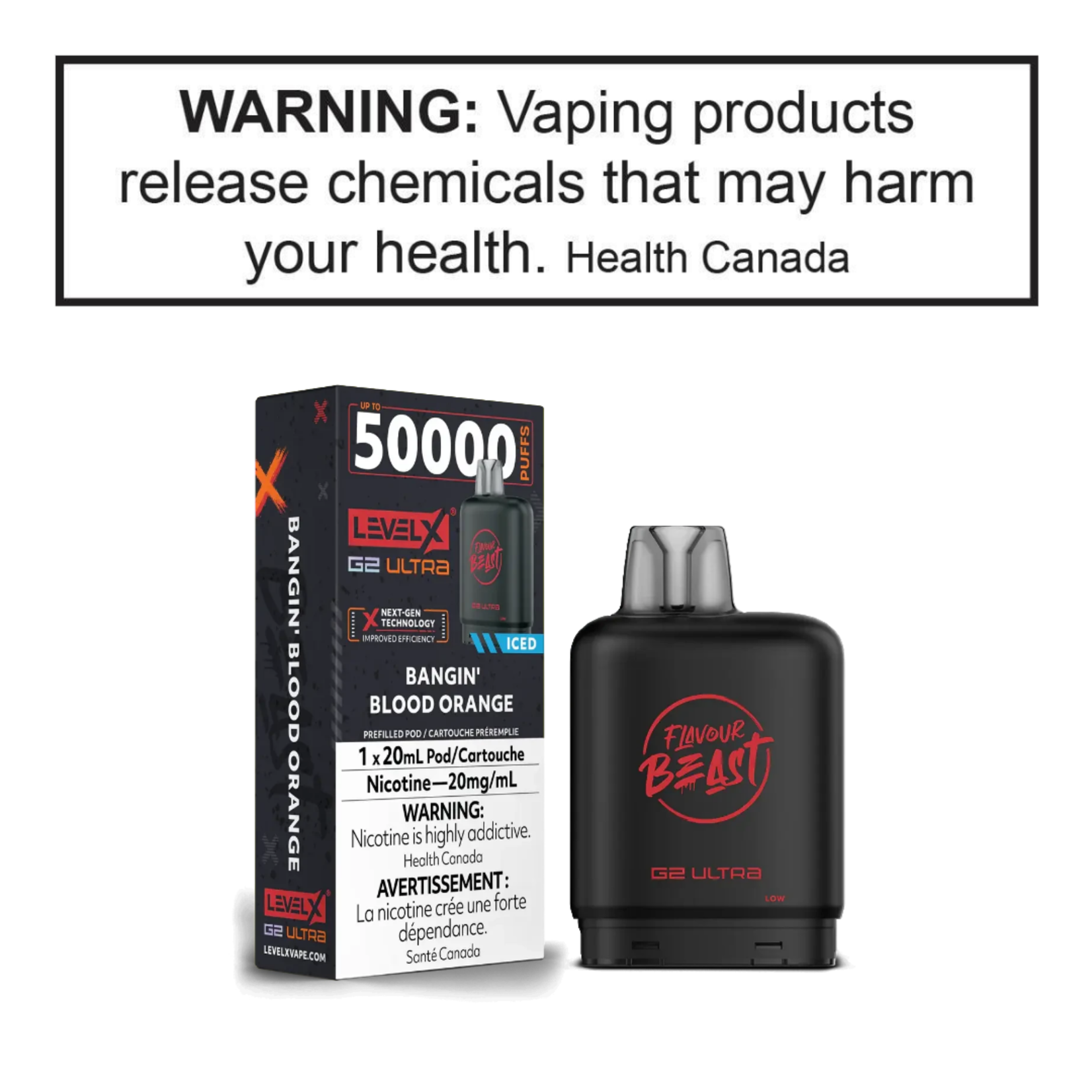 Flavour Beast Flavour Beast Level X G2 Ultra Pods 20mg