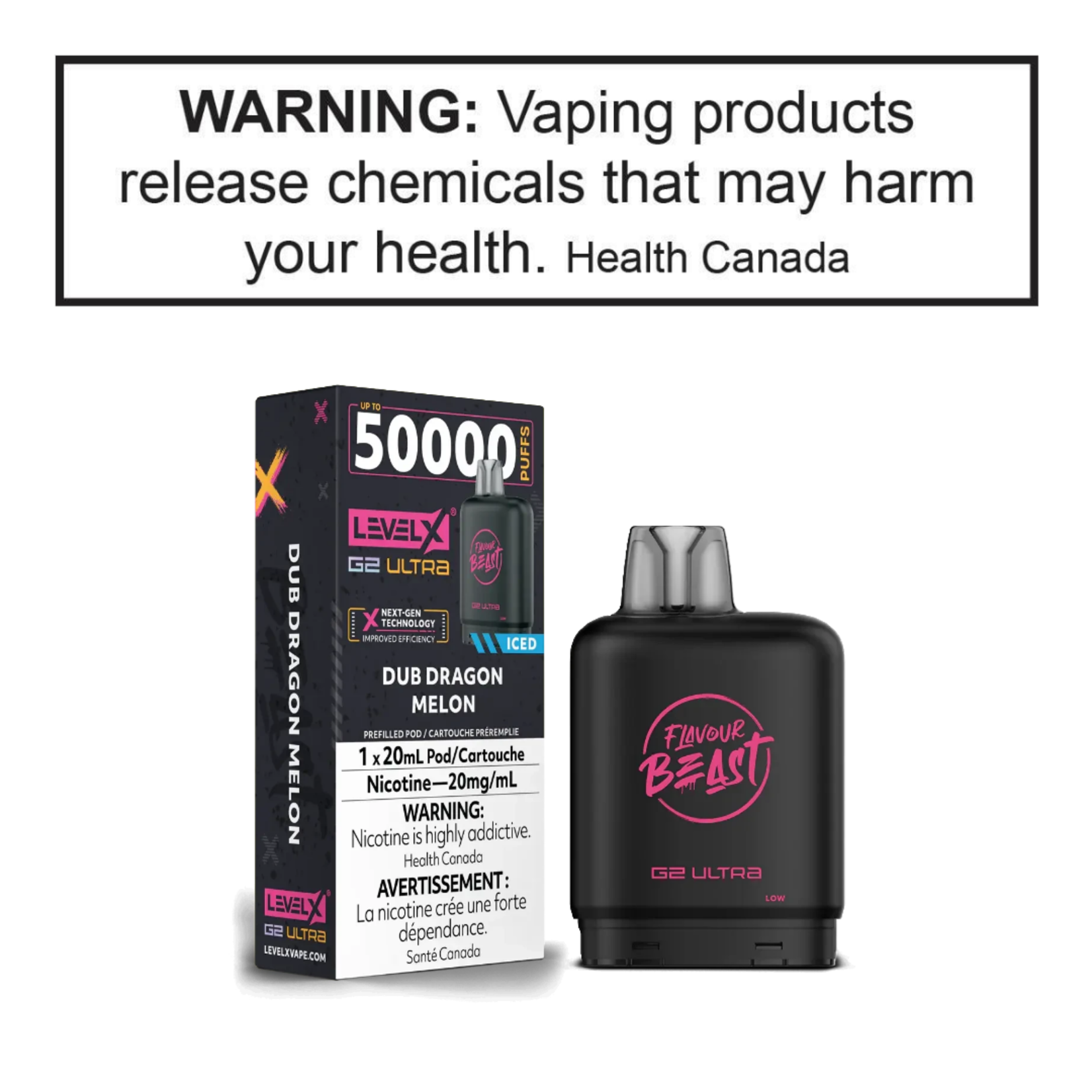 Flavour Beast Flavour Beast Level X G2 Ultra Pods 20mg