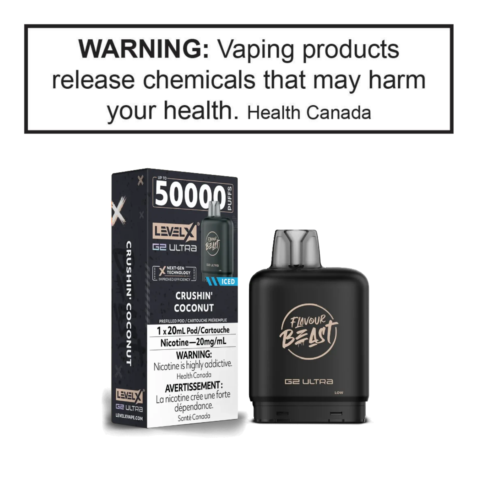 Flavour Beast Flavour Beast Level X G2 Ultra Pods 20mg