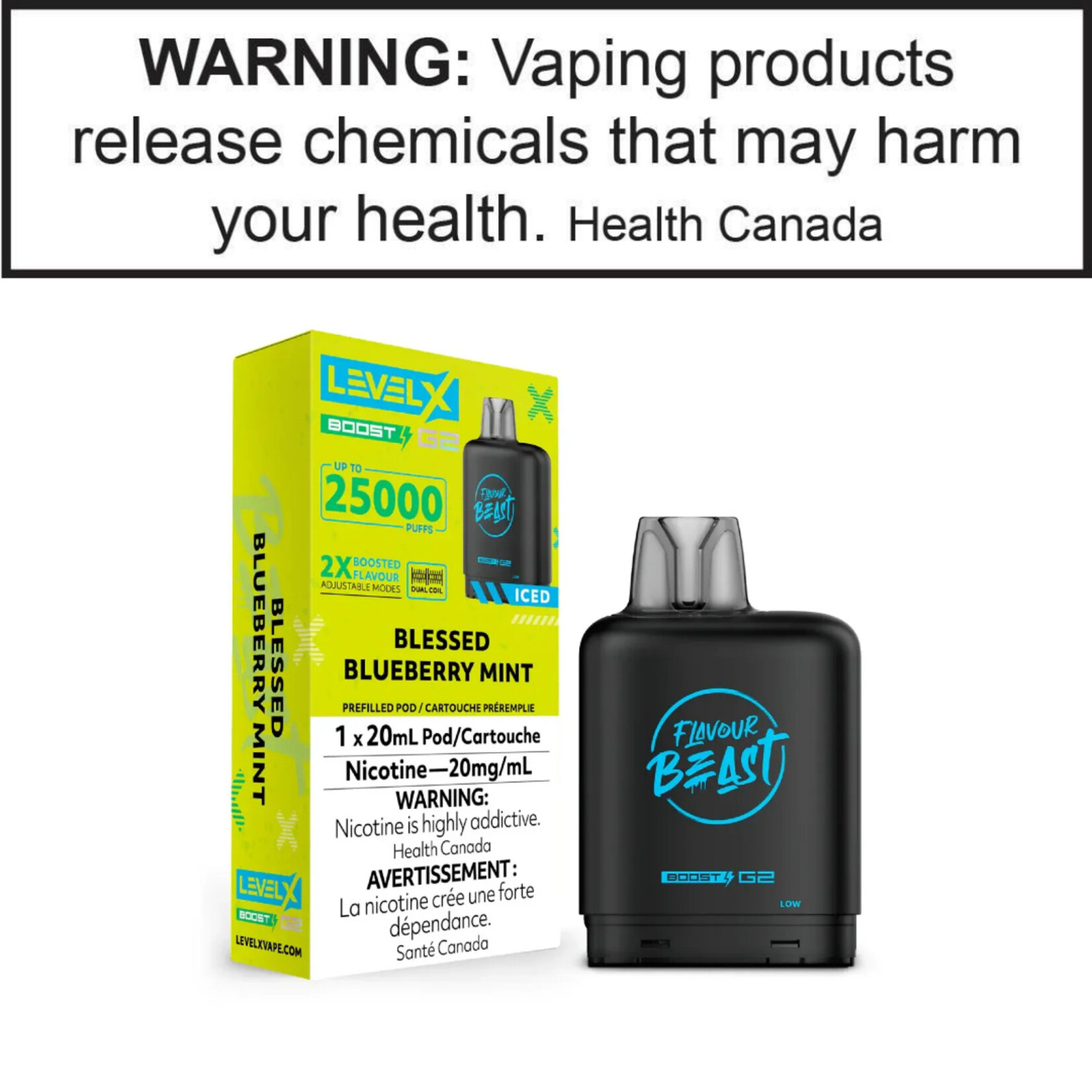 Level-X Flavour Beast Level X Boost Pods 20mg