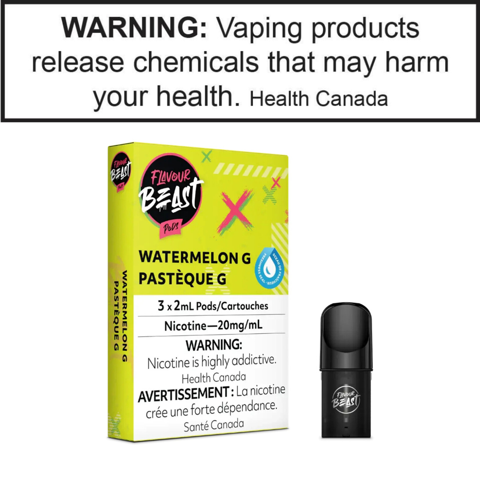 Flavour Beast Flavour Beast Pods 3pk 20mg