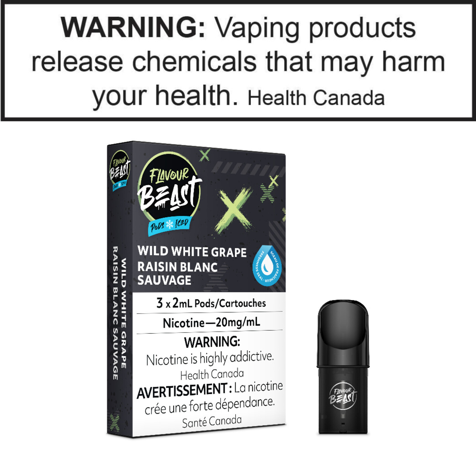 Flavour Beast Flavour Beast Pods 3pk 20mg