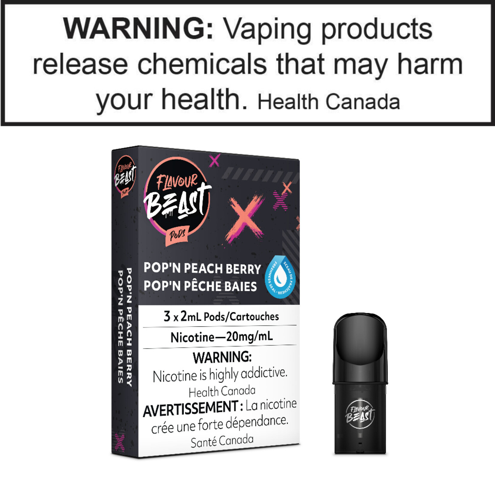 Flavour Beast Flavour Beast Pods 3pk 20mg