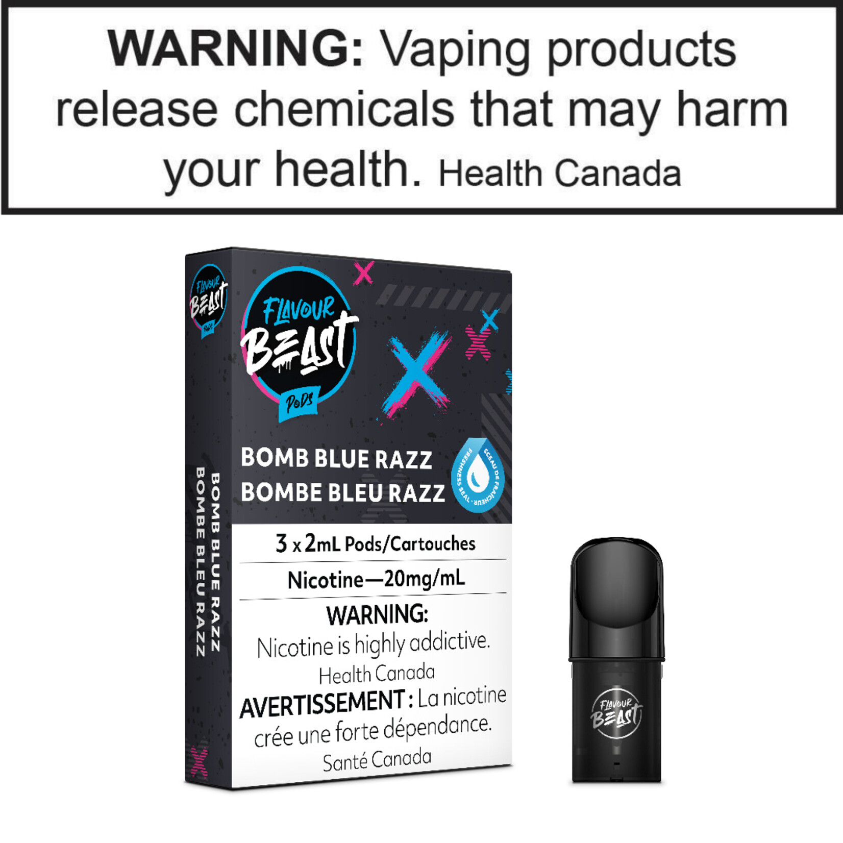 Flavour Beast Flavour Beast Pods 3pk 20mg