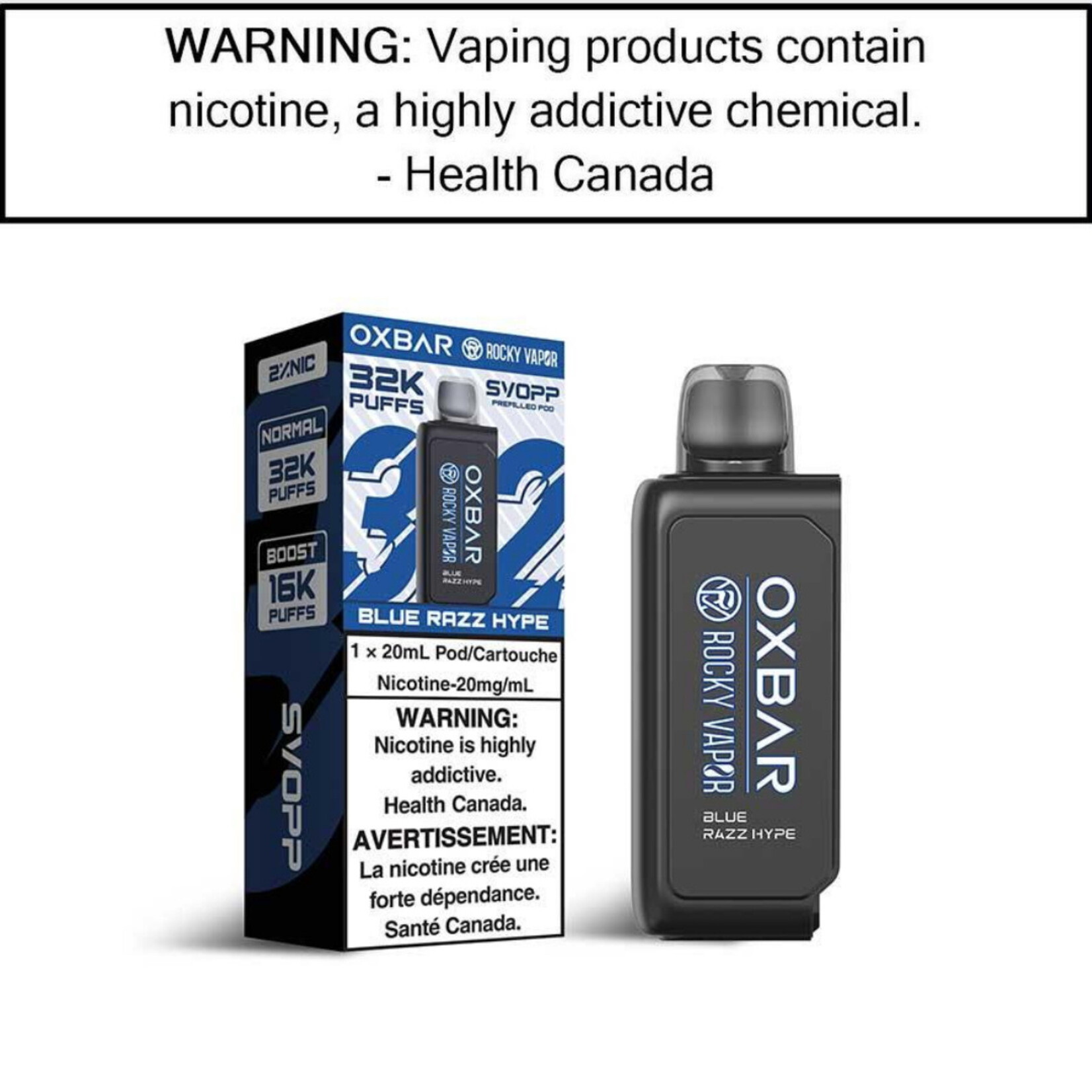 Oxbar Oxbar SVOPP Pods 20mg