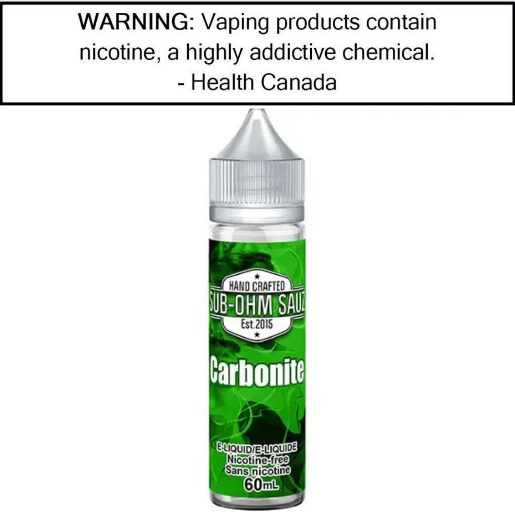 Alchemist Sub Ohm Sauz 60mL Freebase