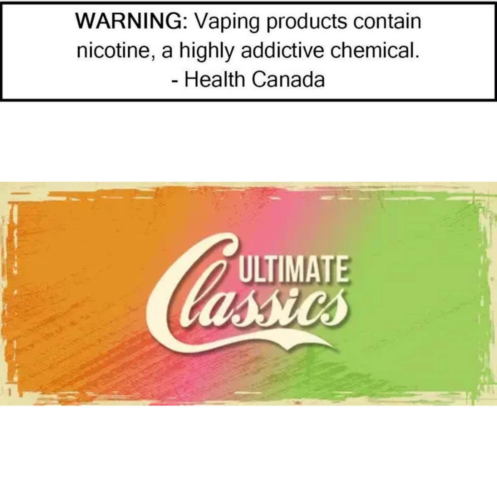 Ultimate Ultimate Classic 60mL Freebase