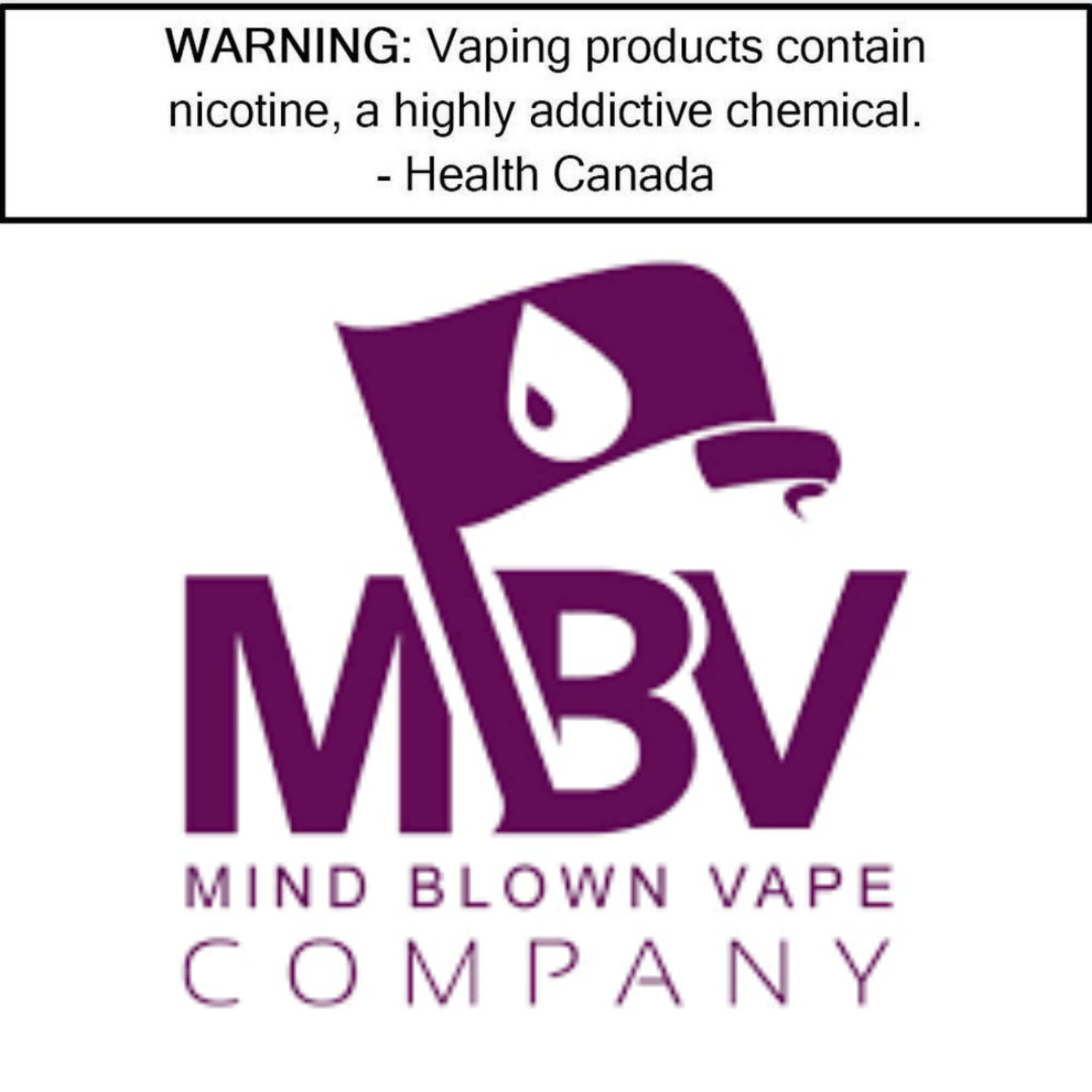 Mind Blown Vapes Mind Blown Vape Co 100mL Freebase
