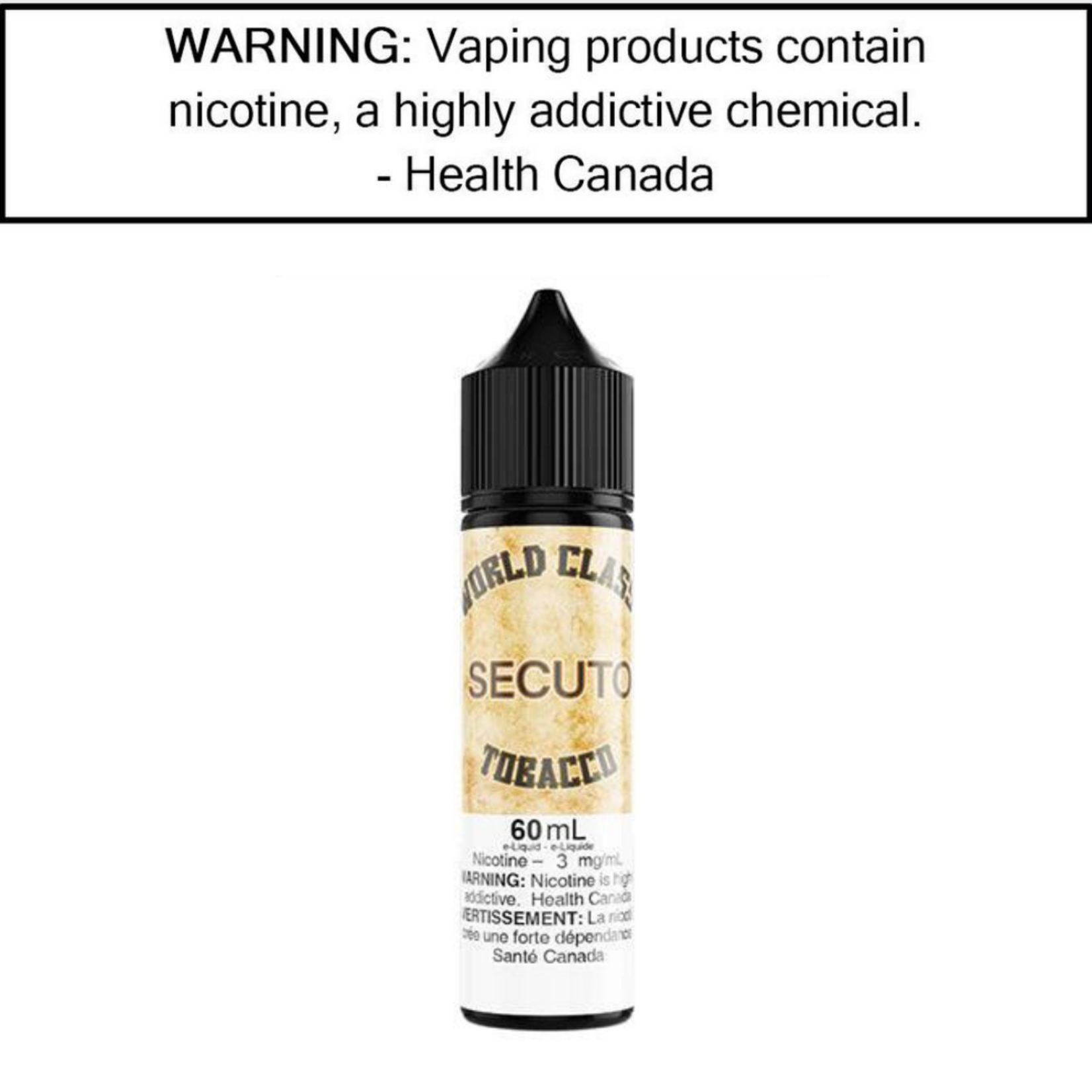 T Daawg Labs World Class Tobacco 60mL Freebase