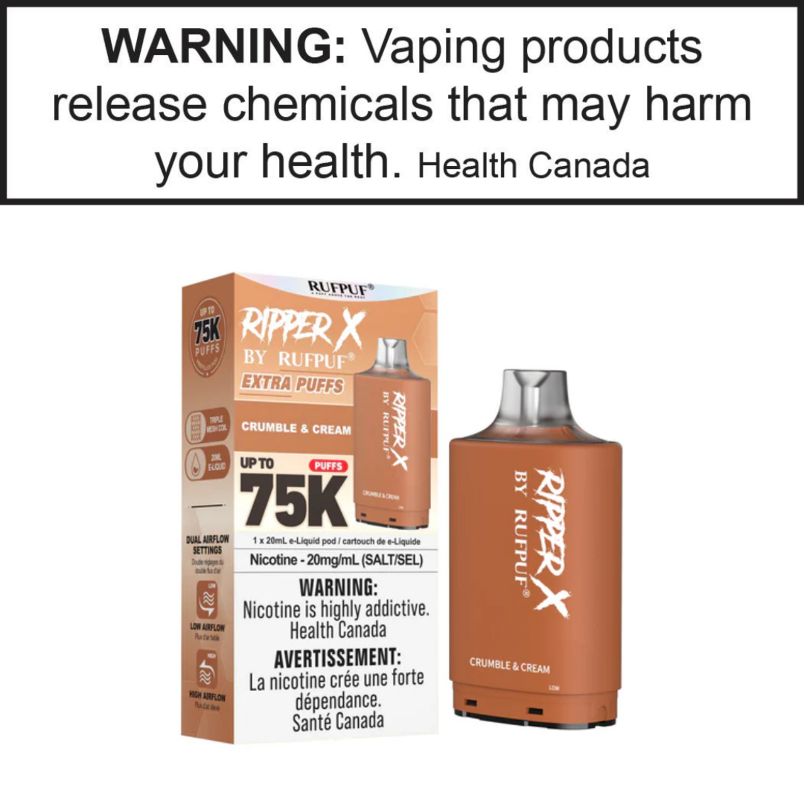 GCORE GCore Ripper X 75K Pods 20mg