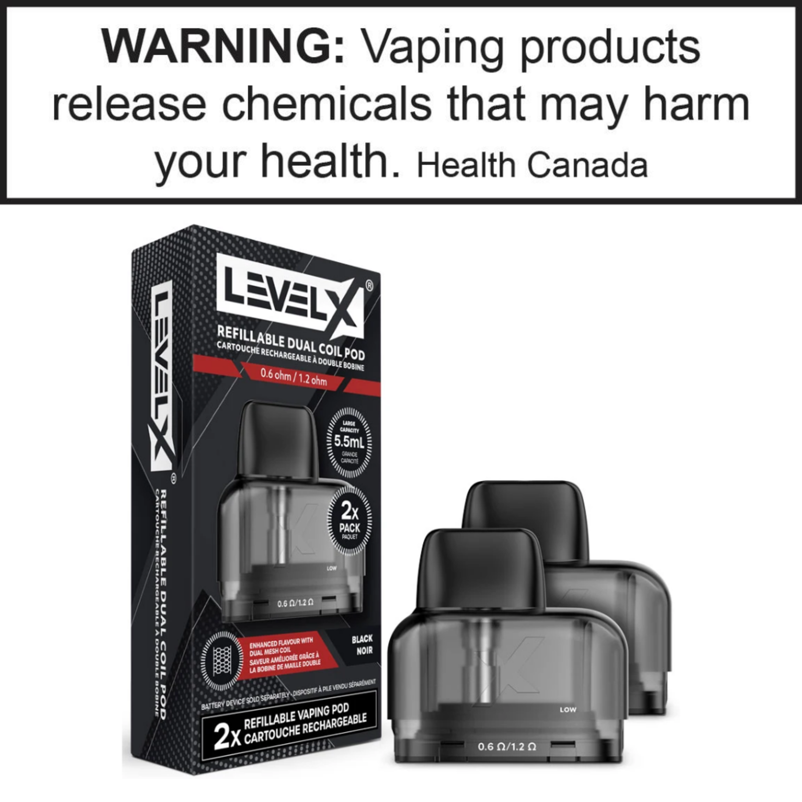 Level-X Level X Refillable Pod Kit