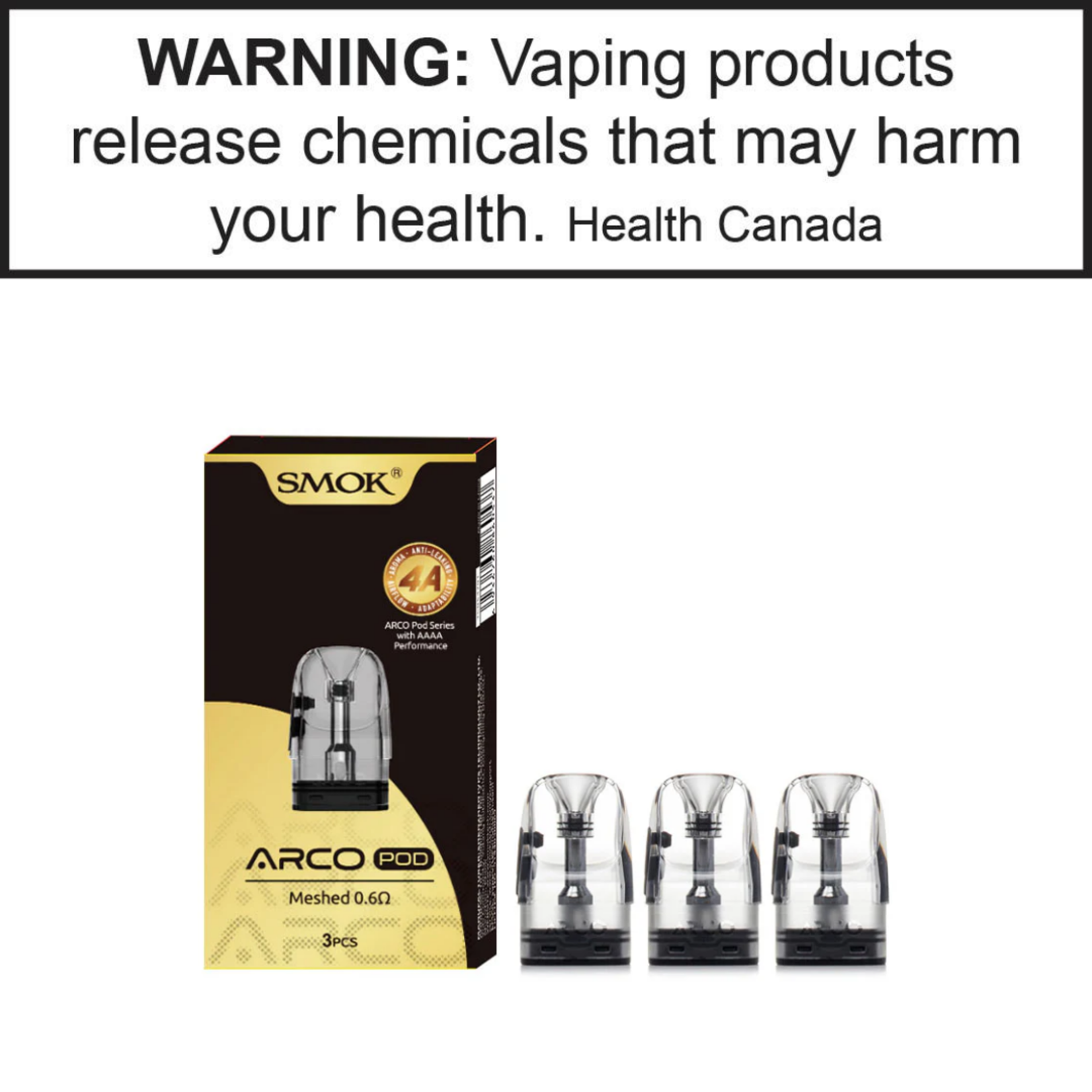 SMOK Smok Arco Replacement Pod 3/pk