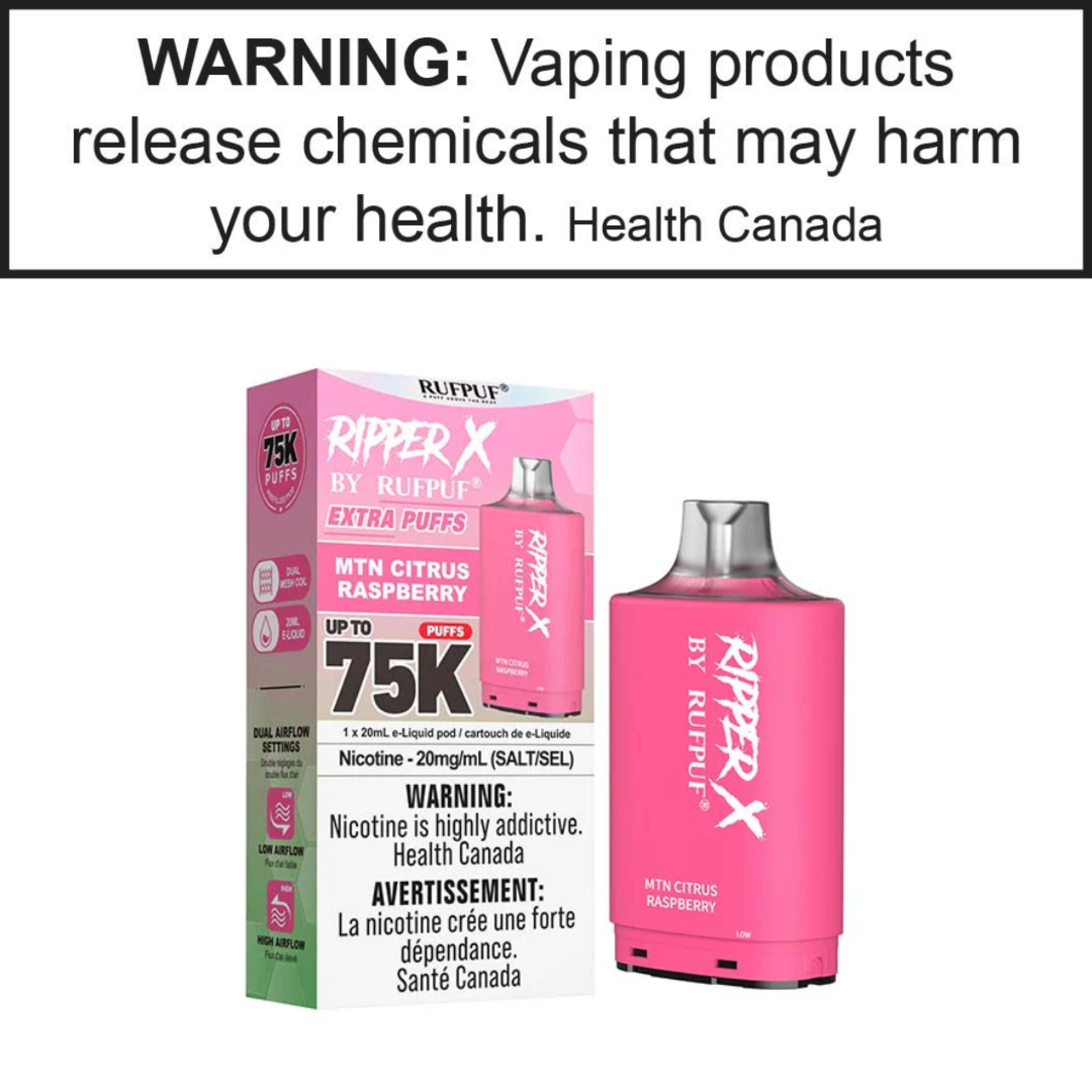 GCORE Gcore Ripper X 75K Pods 10mg