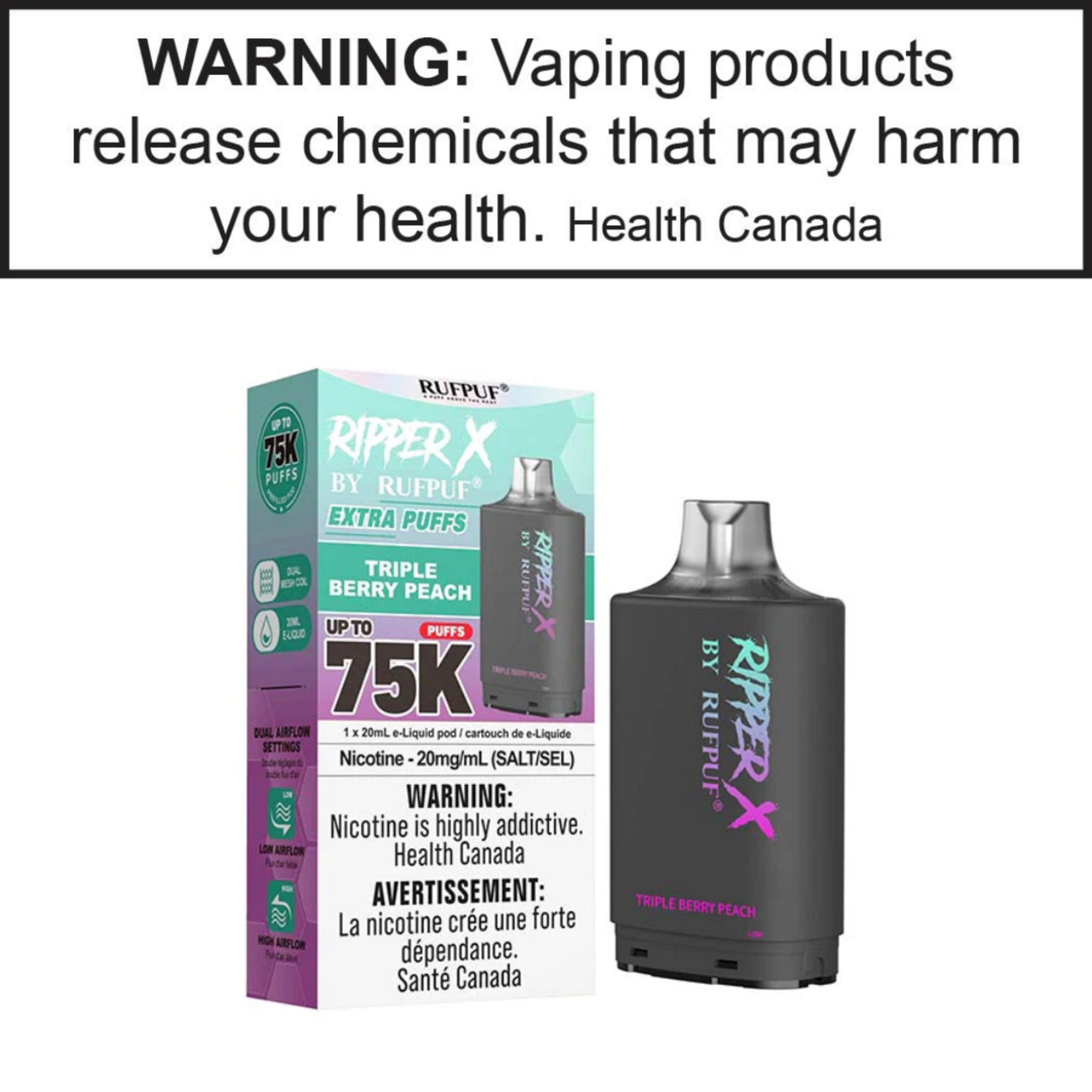 GCORE Gcore Ripper X 75K Pods 10mg