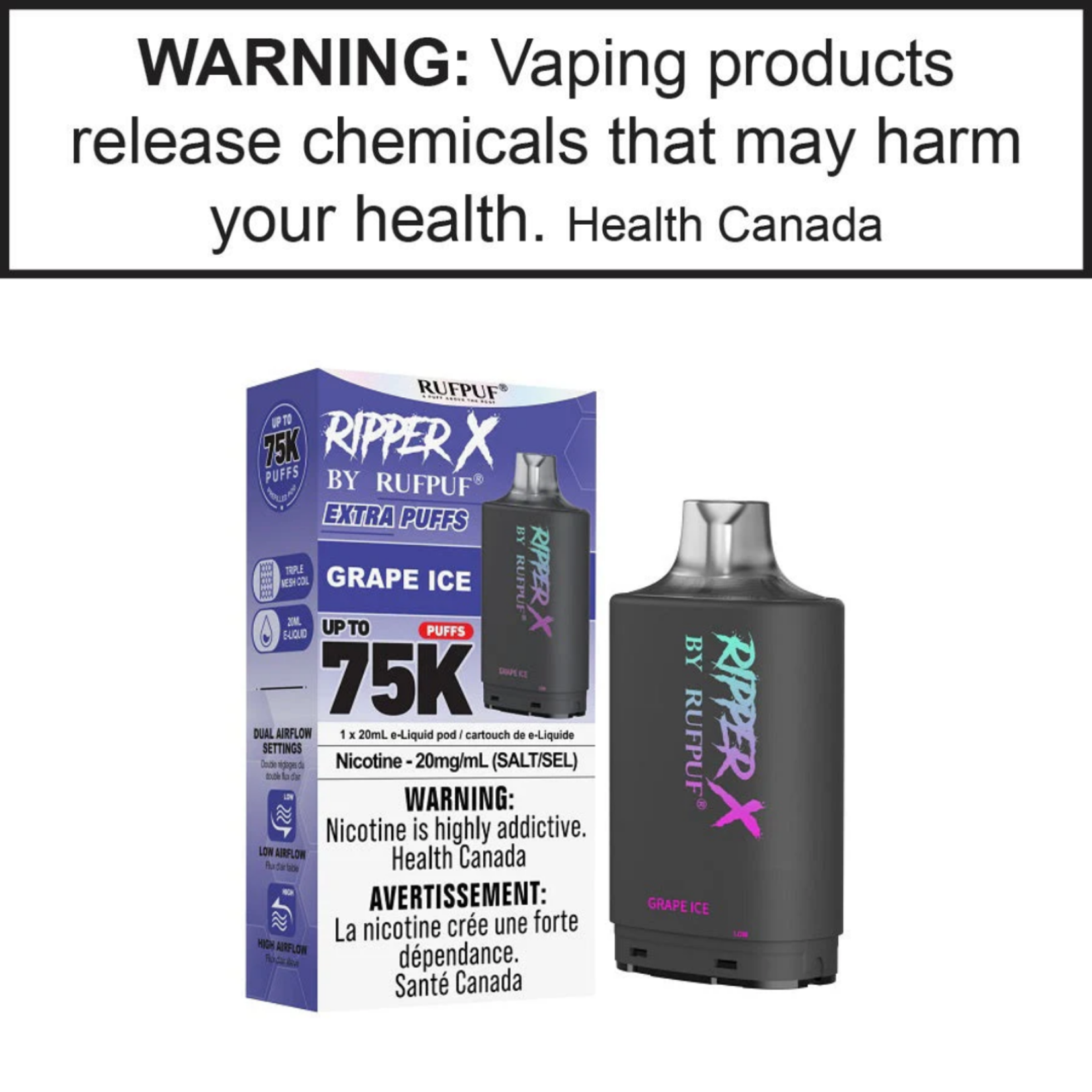 GCORE Gcore Ripper X 75K Pods 10mg