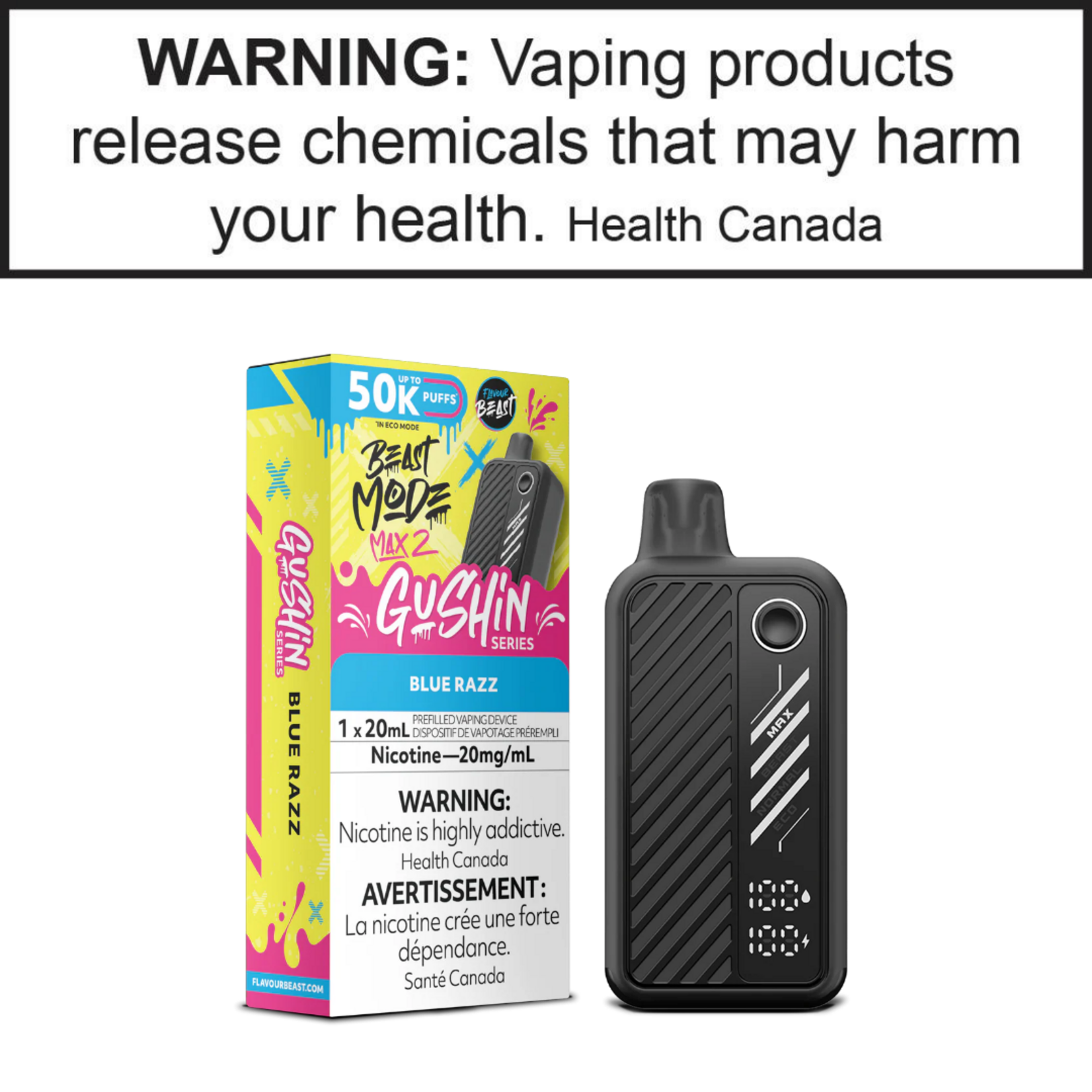 Flavour Beast Flavour Beast Beast Mode Max 2 Gushin Series 20mg