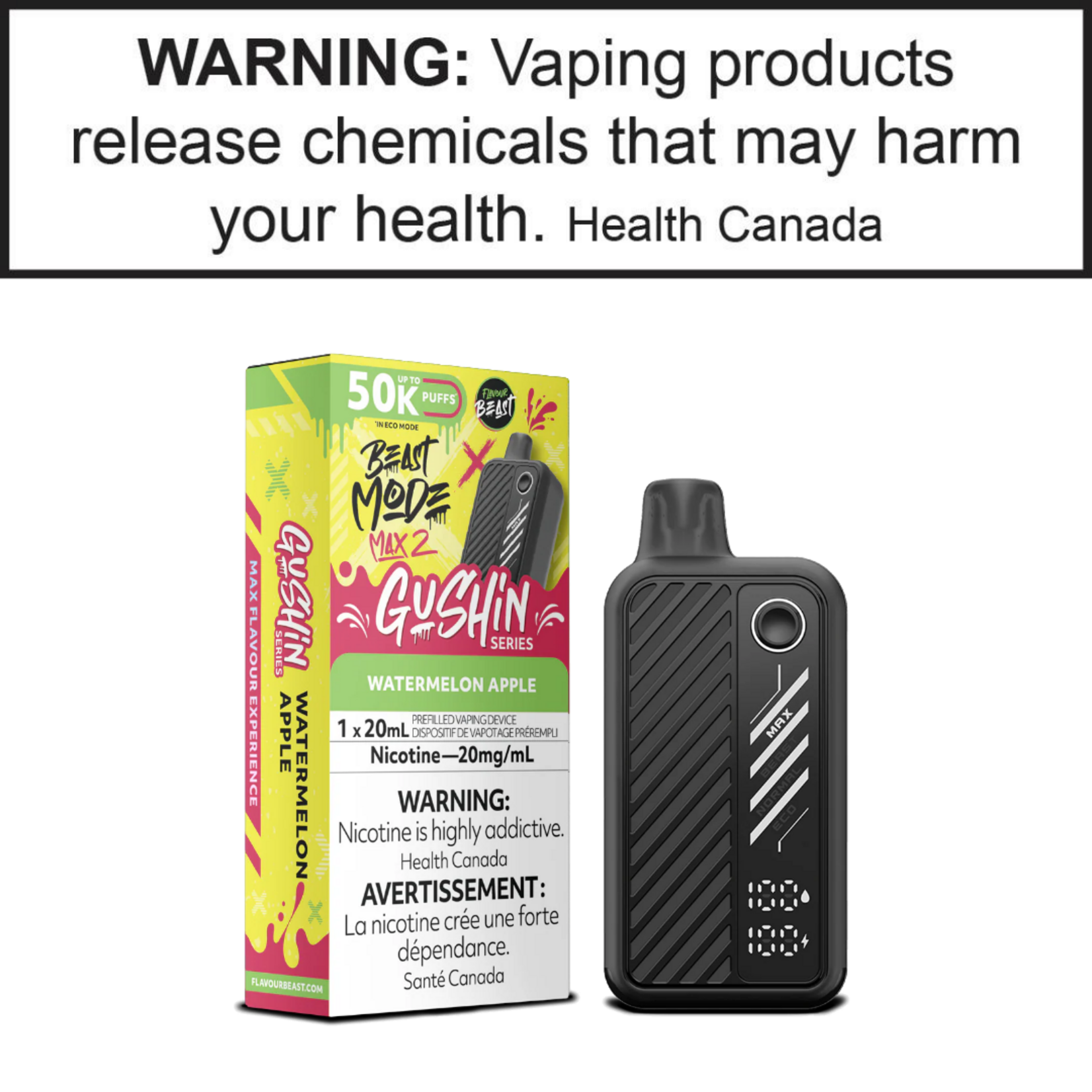 Flavour Beast Flavour Beast Beast Mode Max 2 Gushin Series 20mg