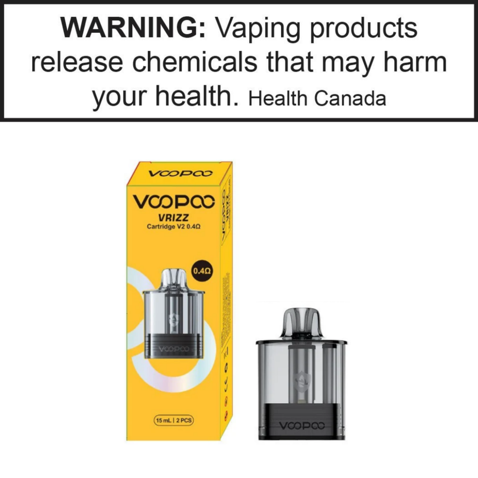 Voopoo Voopoo VRIZZ V2 Replacement Pods 15mL 2pk