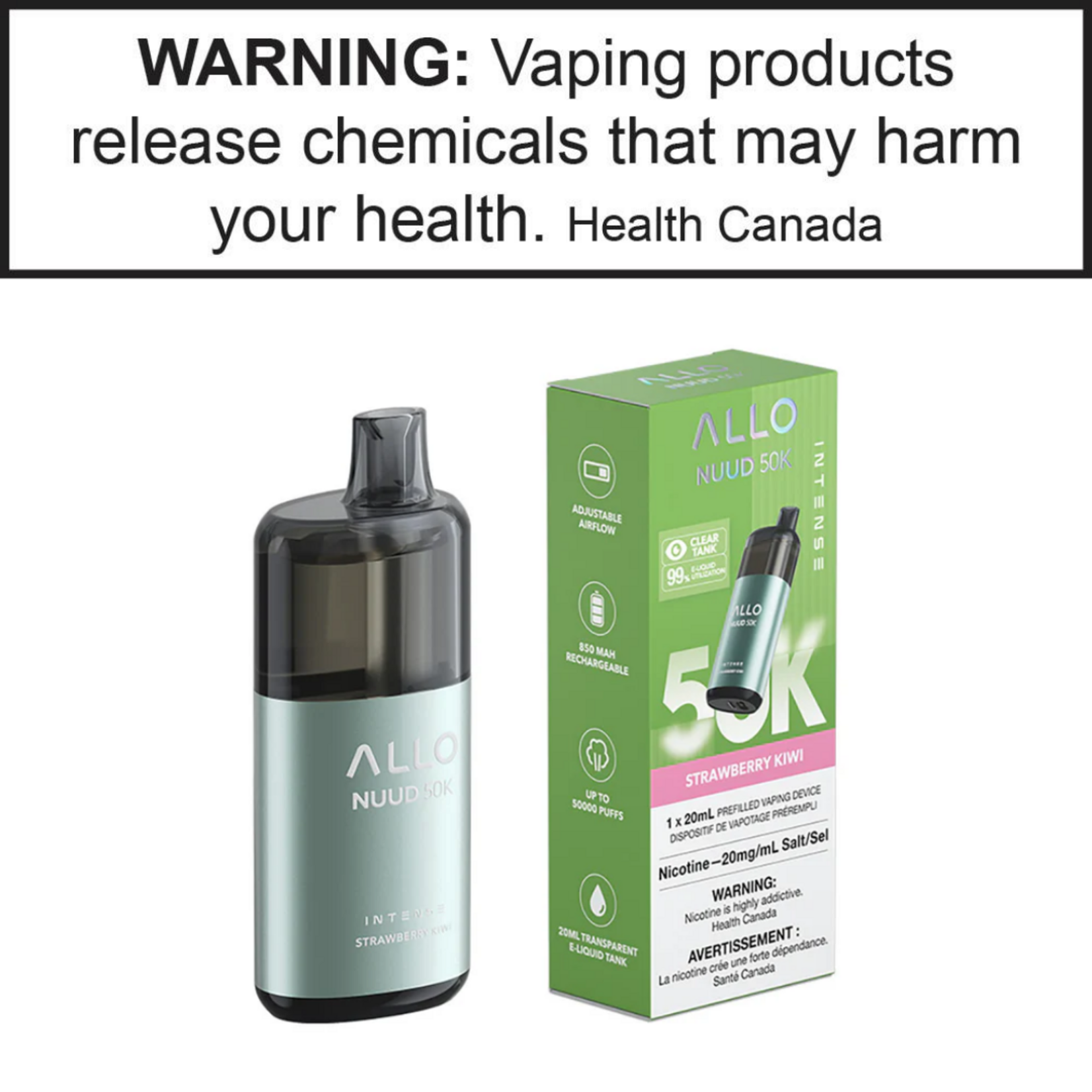 Allo Allo Intense Nuud 50k 20mg