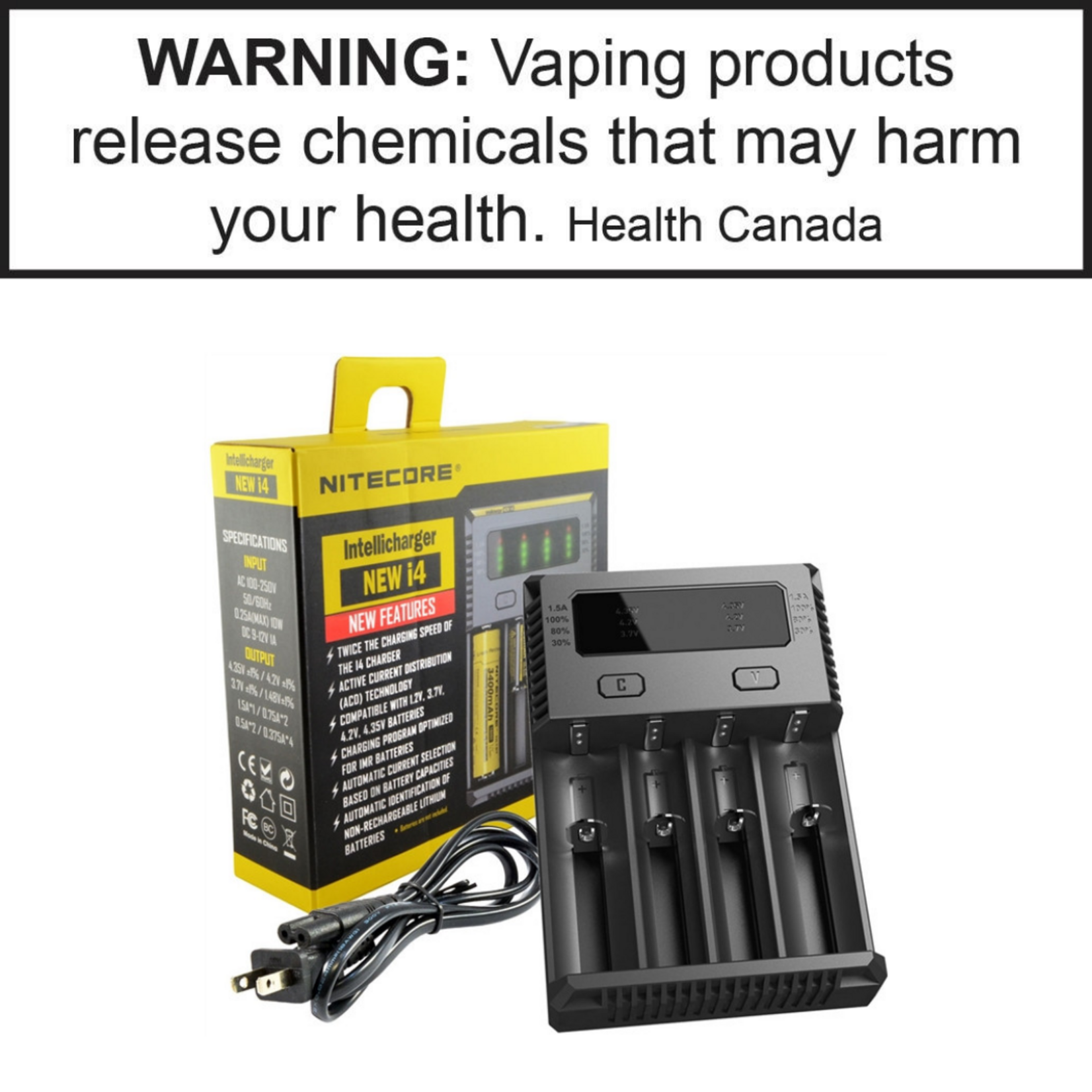 NiteCore Nitecore I4 Quad Charger