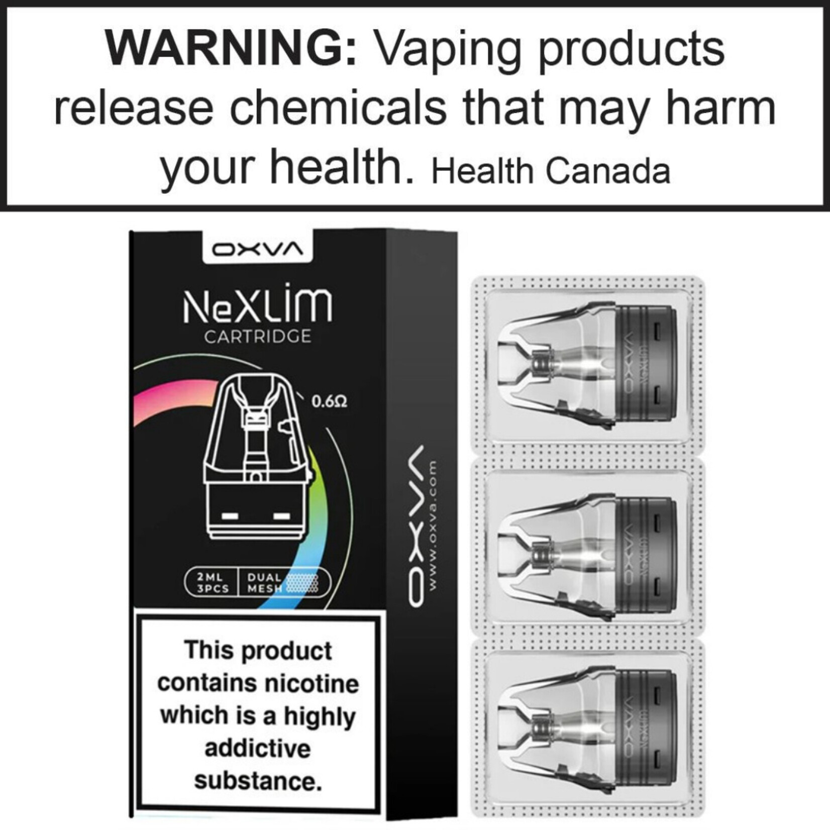 OXVA Oxva Nexlim Replacement Pods 3/pk