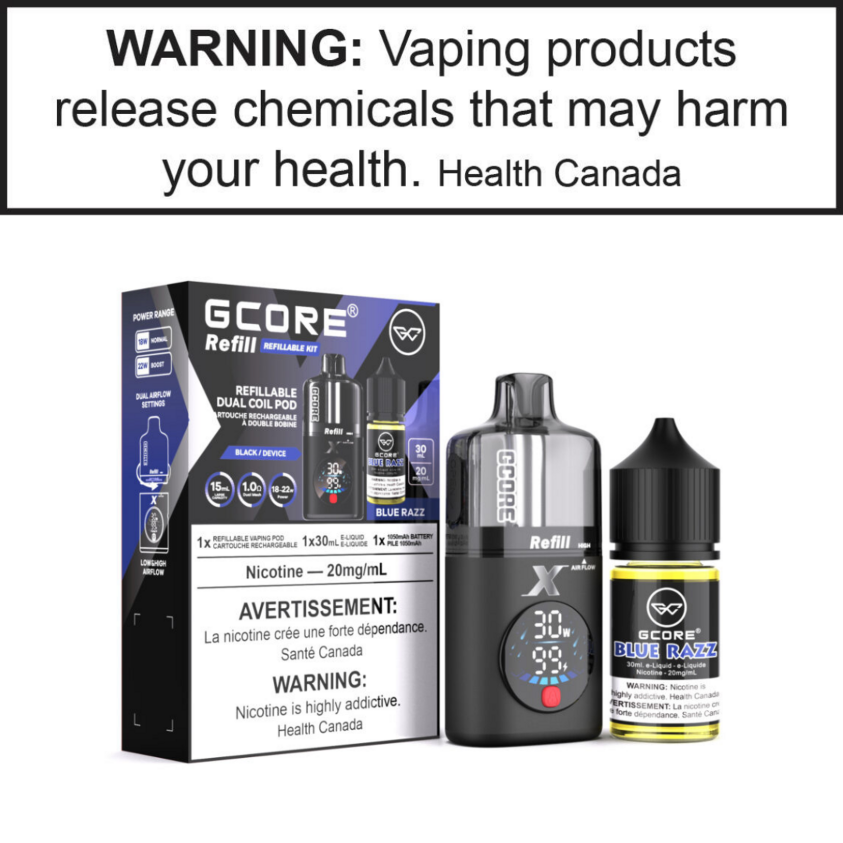 GCORE GCore Refill Kit (Device + Juice)