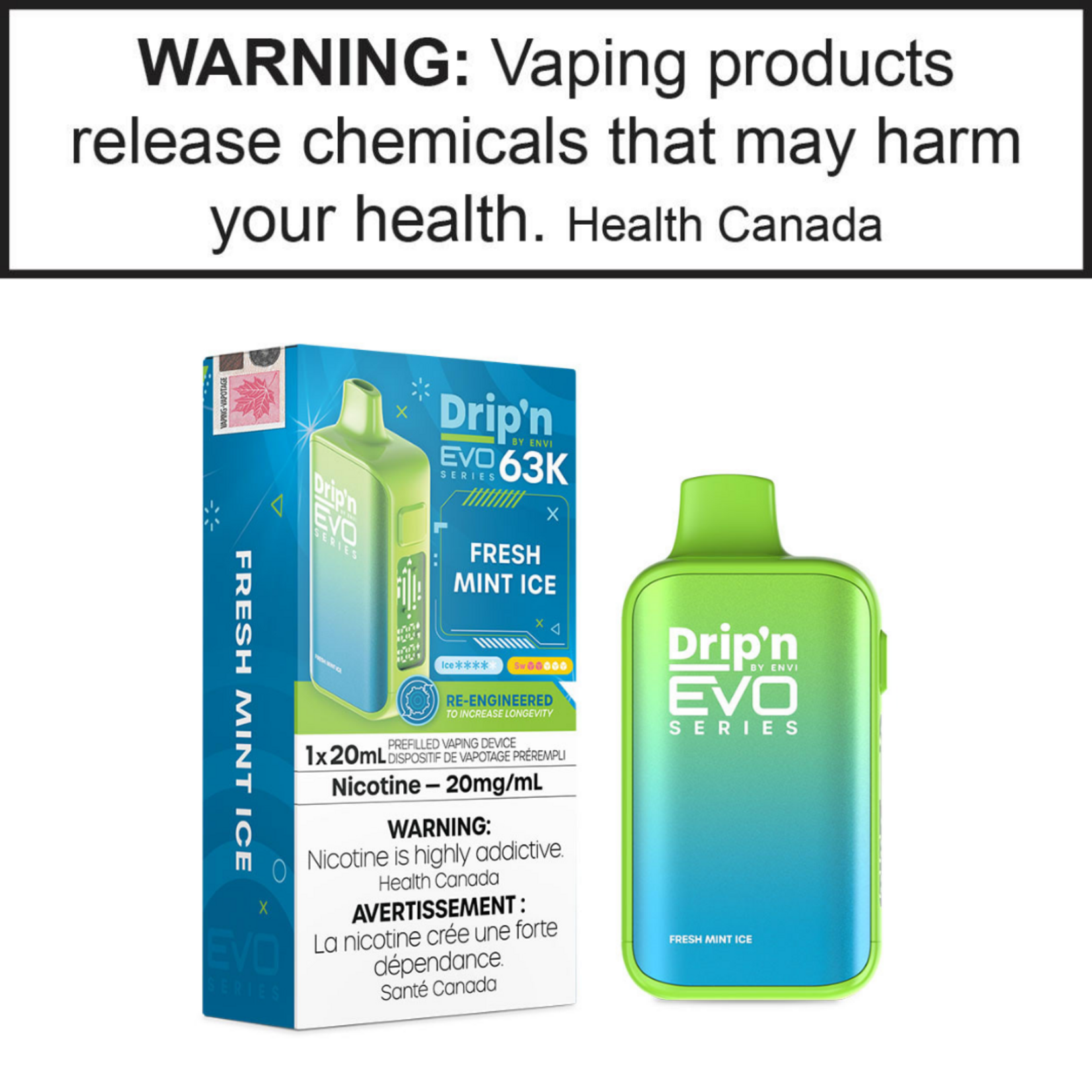 Envi Envi Drip'n Evo 63K 20mg