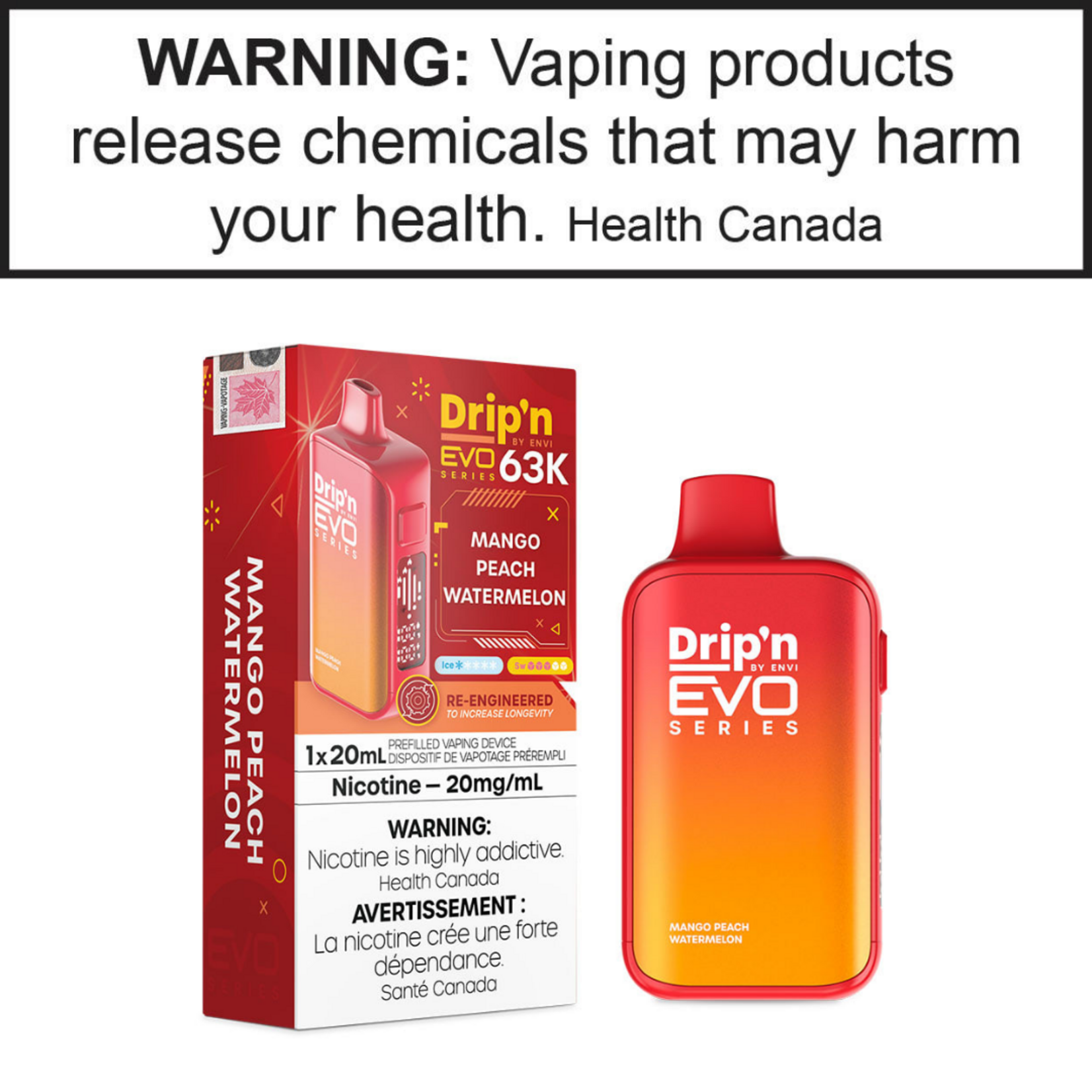 Envi Envi Drip'n Evo 63K 20mg