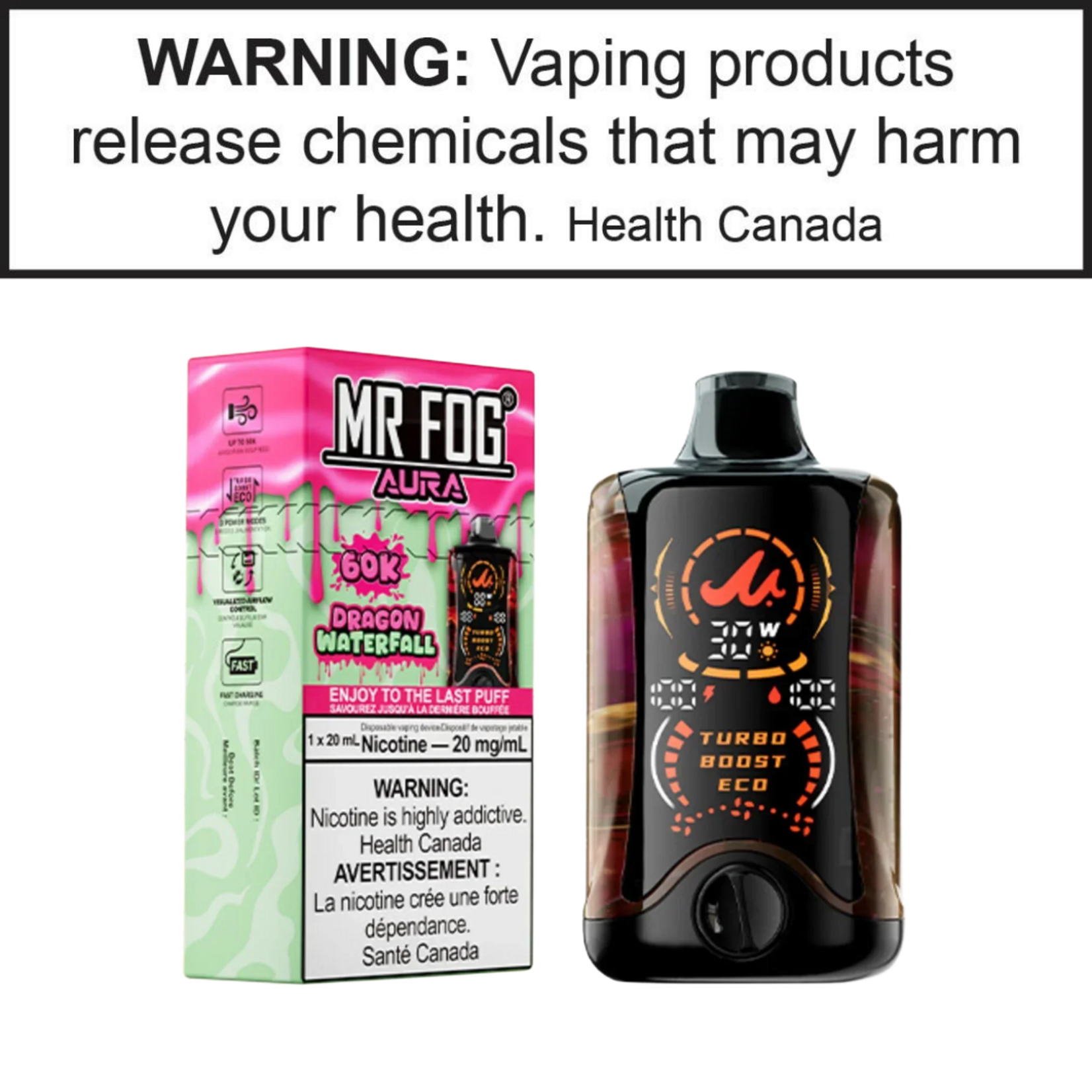 Mr.Fog Mr. Fog Aura 60K 0mg