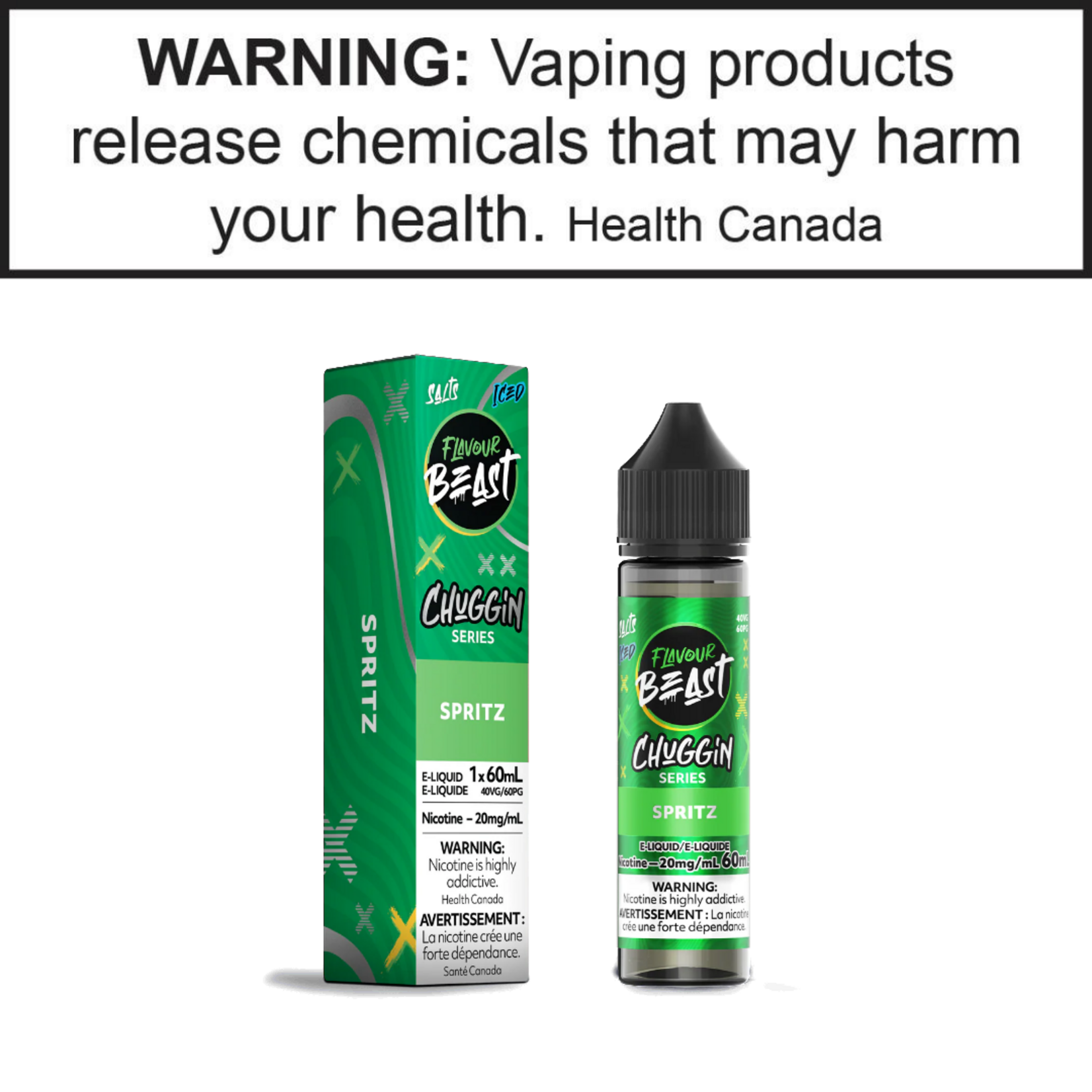 Flavour Beast Flavour Beast Chuggin' Series 60mL 20mg Salt