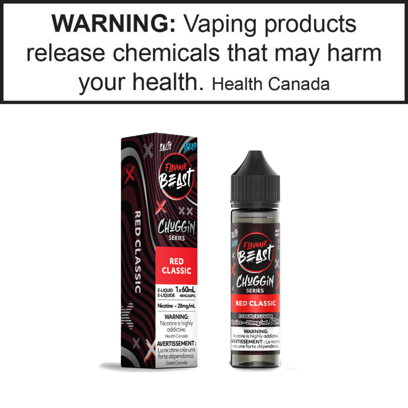 Flavour Beast Flavour Beast Chuggin' Series 60mL 20mg Salt